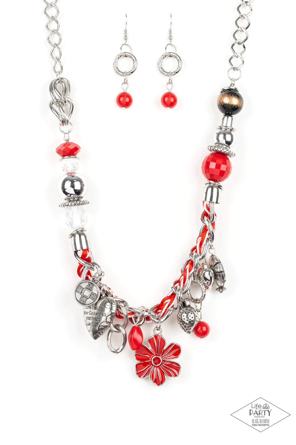 Charmed, I Am Sure - Red Necklace (LOP)