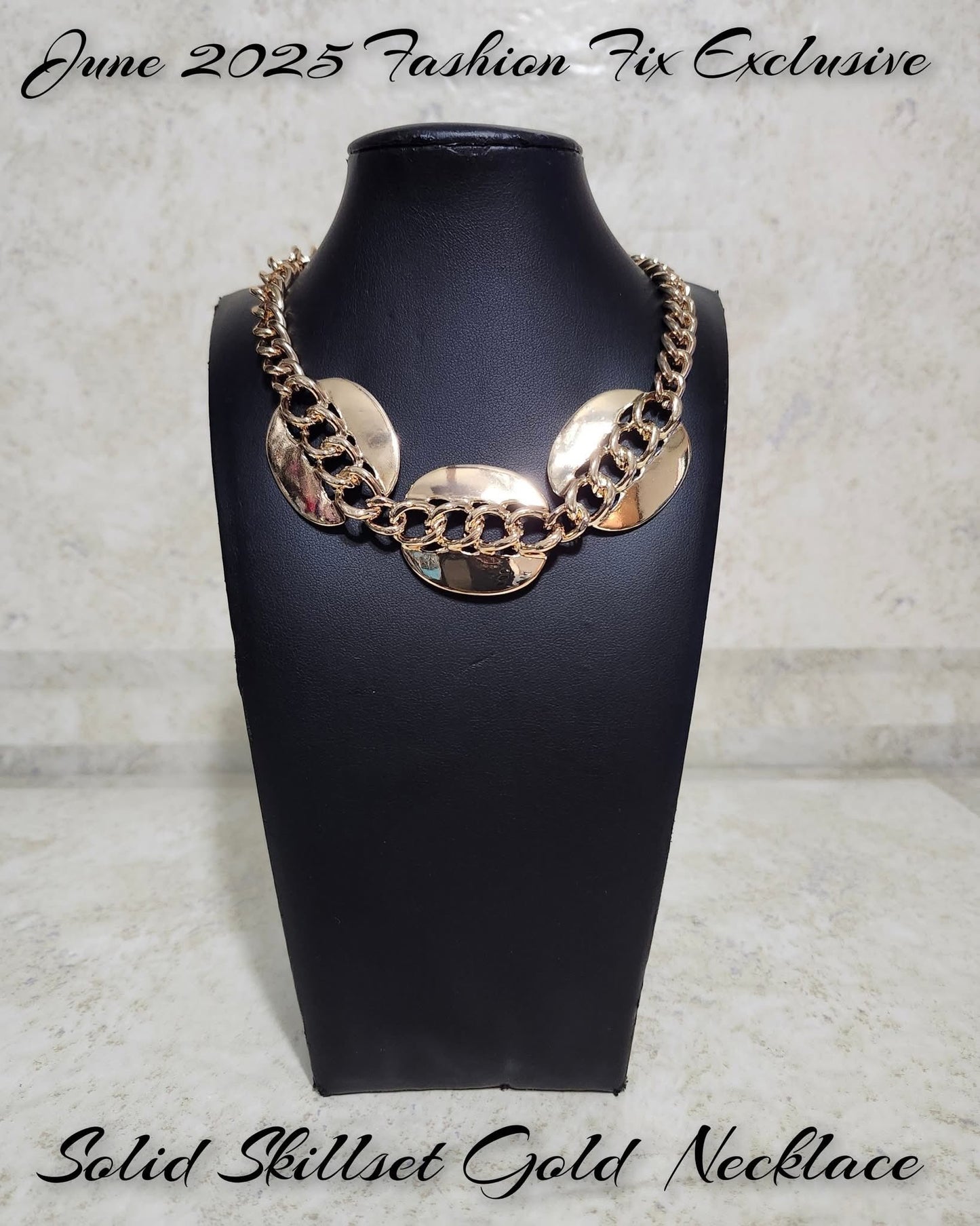 Solid Skillset - Gold Necklace