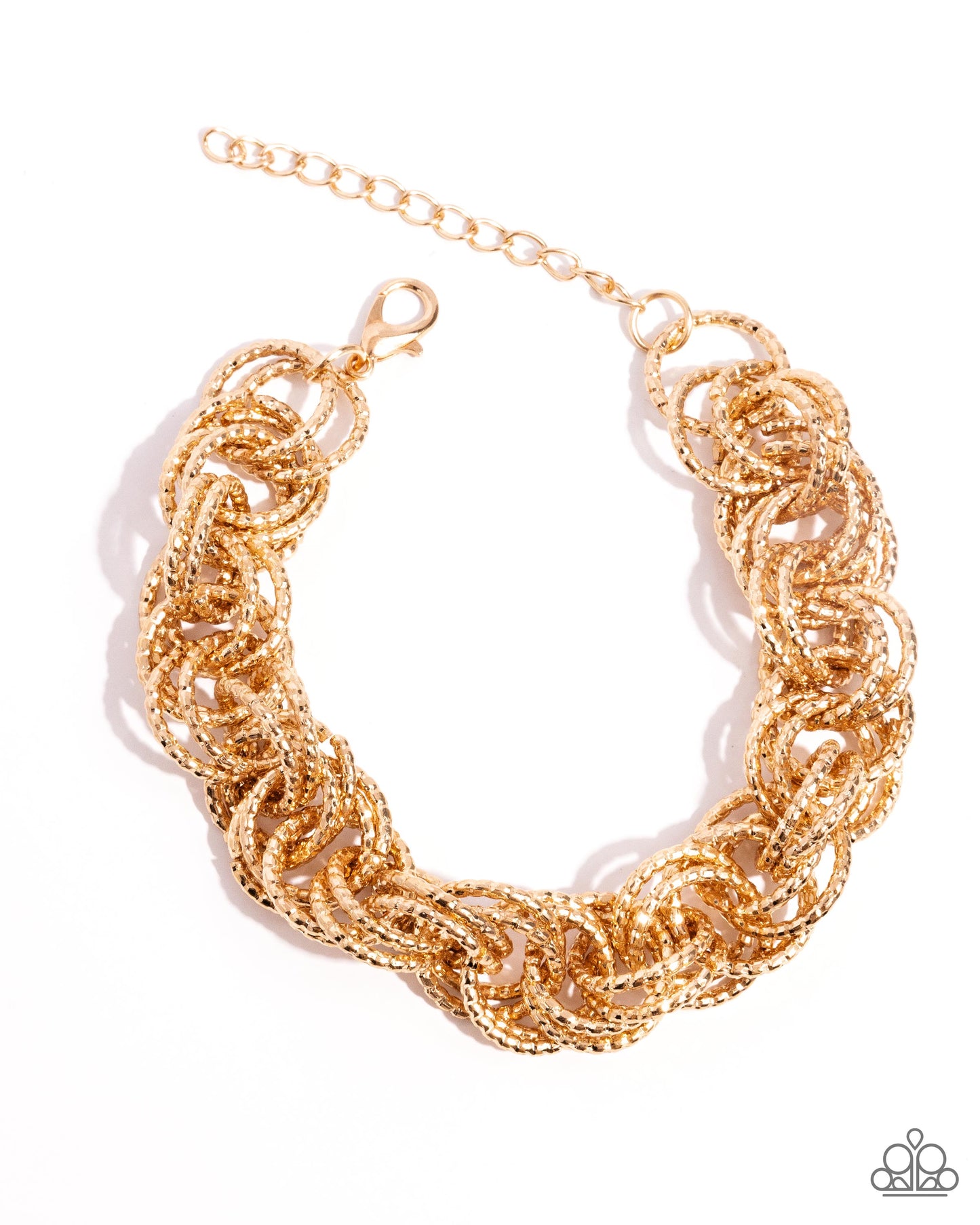 Urban Acoustics - Gold Necklace & Bracelet Set
