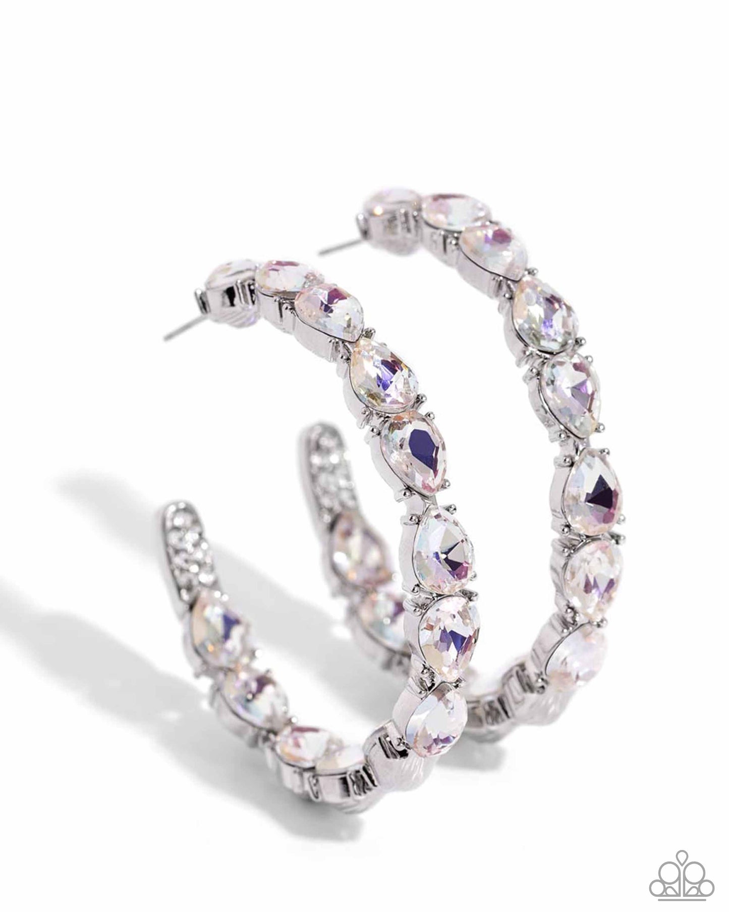 Presidential Pizzazz - White Earring (LOP 03-24)