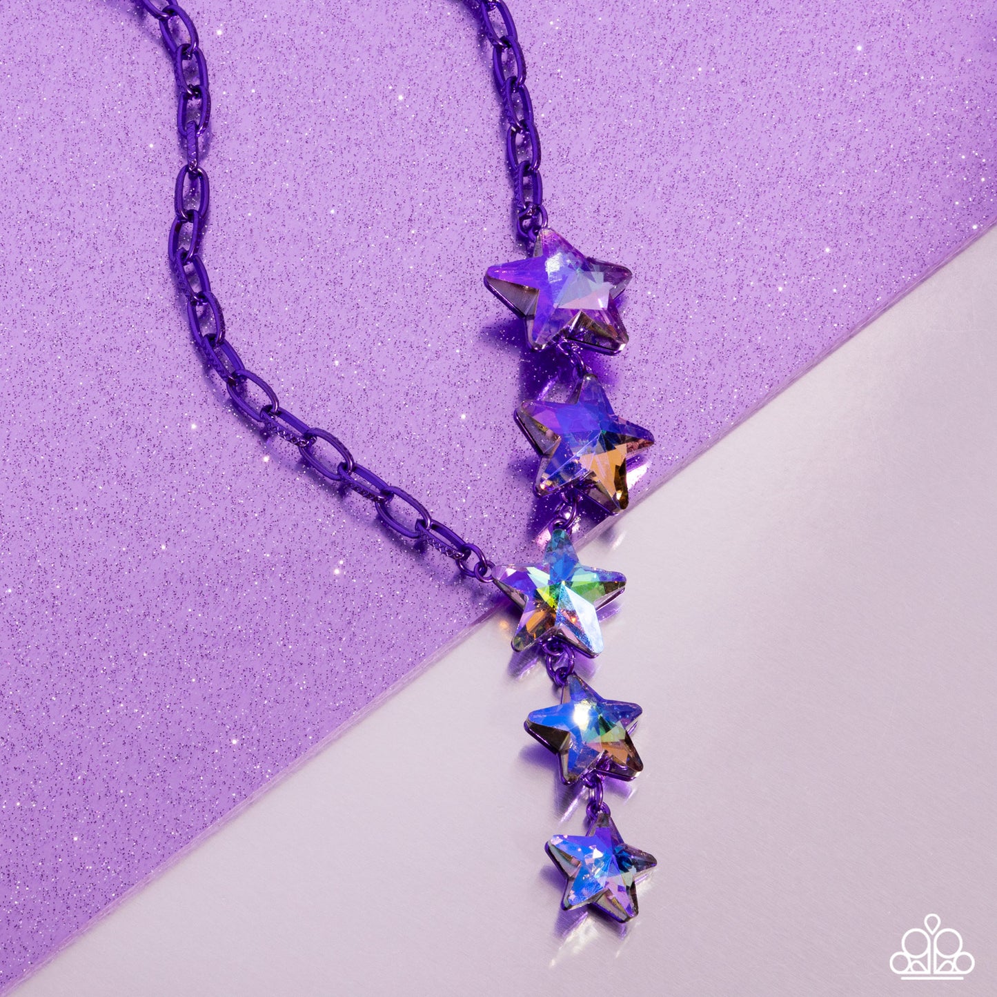 Star-Crossed Sparkle - Purple Necklace (LOP)
