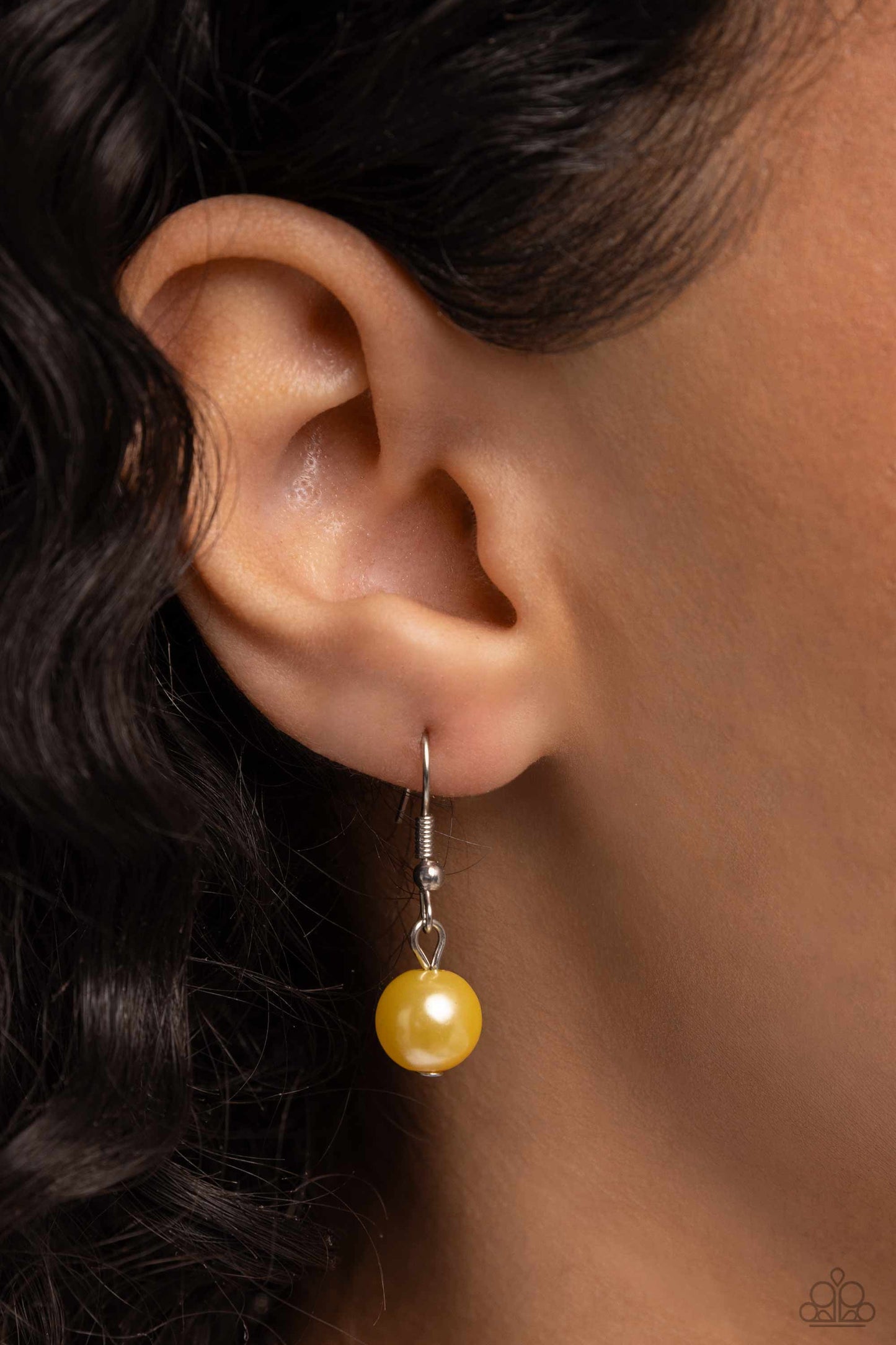 Ballroom Balance - Yellow Necklace