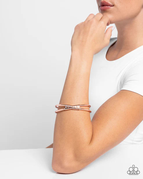 Tactile Thrill - Copper Bracelet