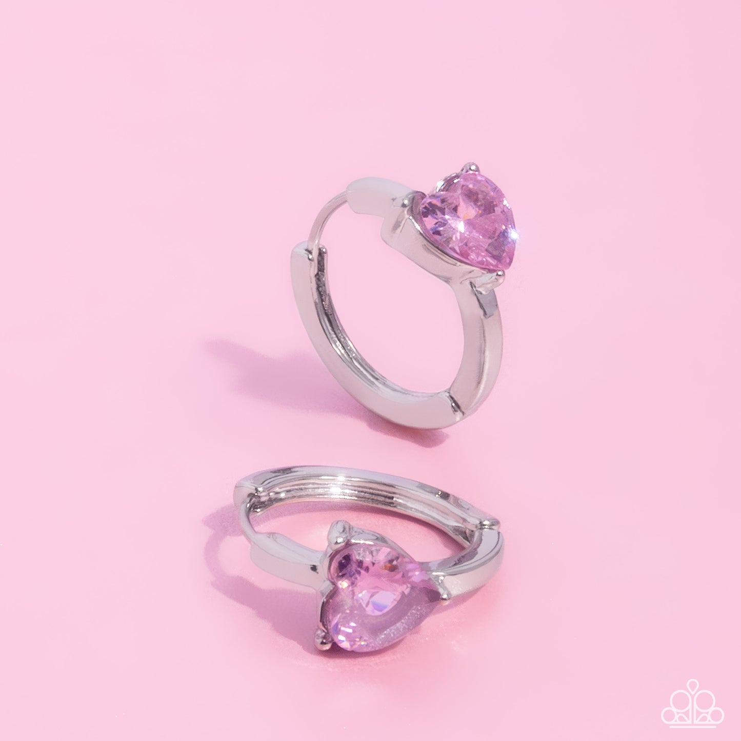 High Nobility - Pink Hoop Earring