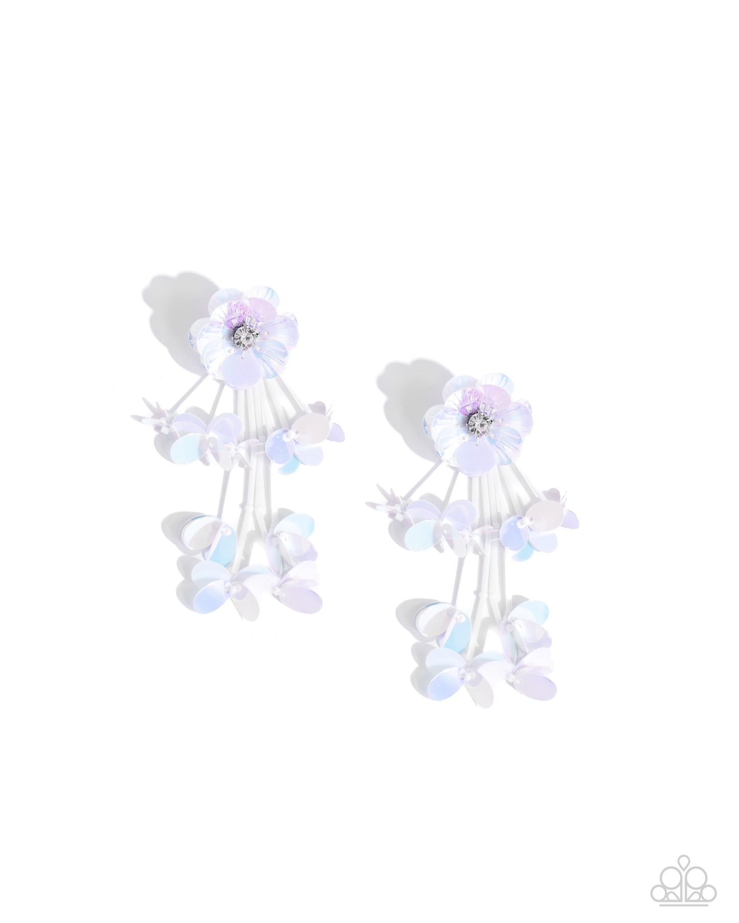 Floral Future - White Earring