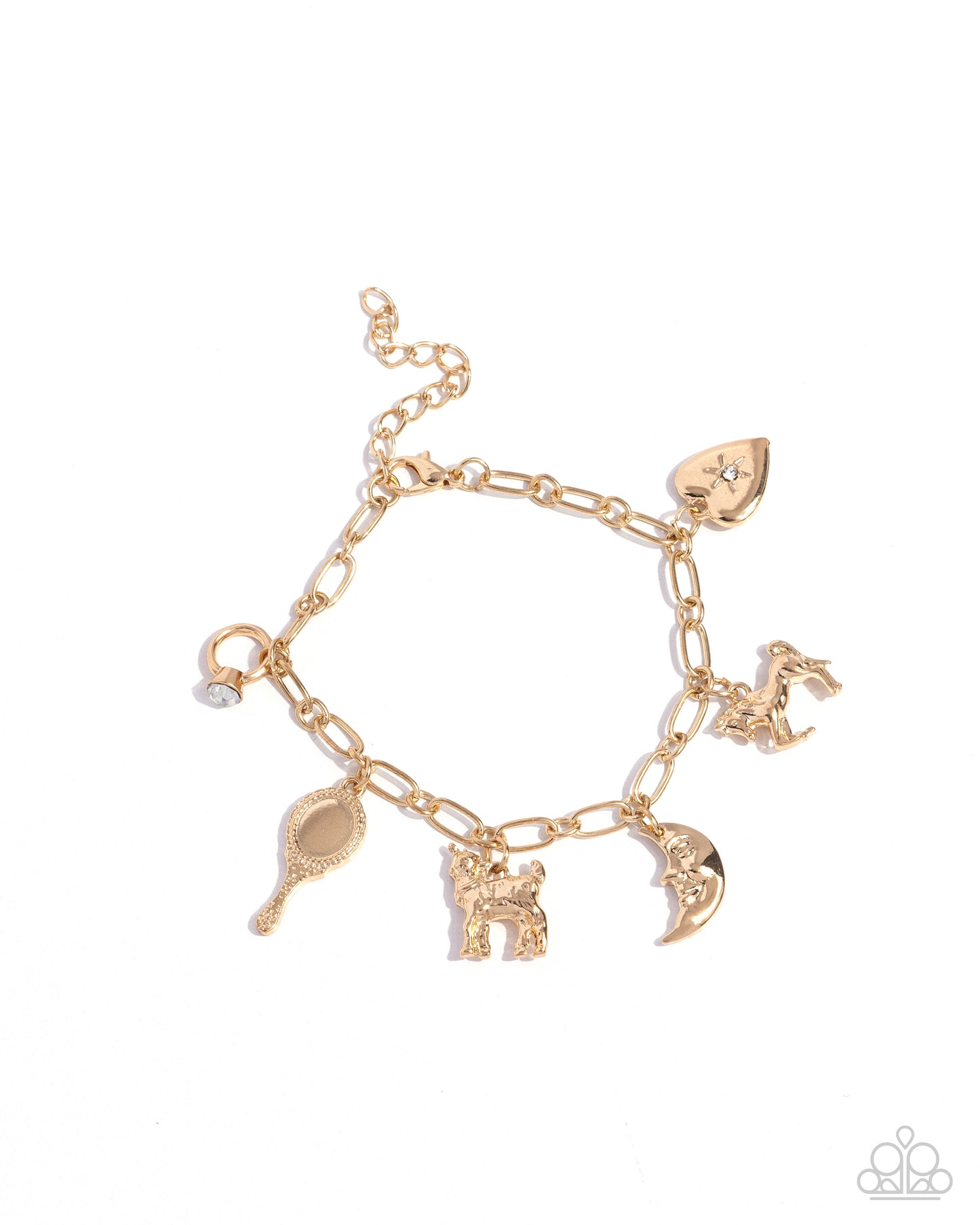 Hush Little Baby - Gold Charm Bracelet