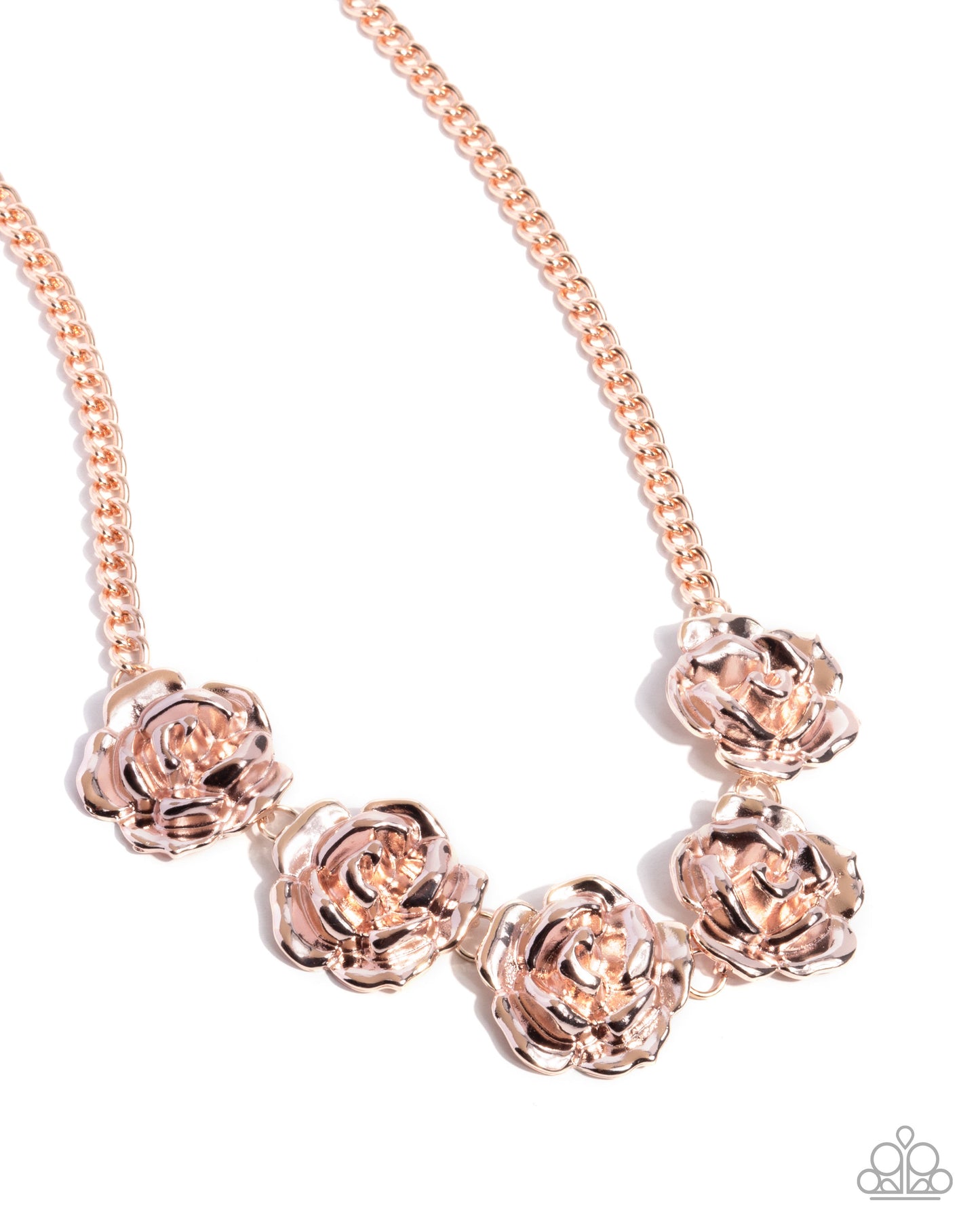 Refreshing Roses - Rose Gold Necklace