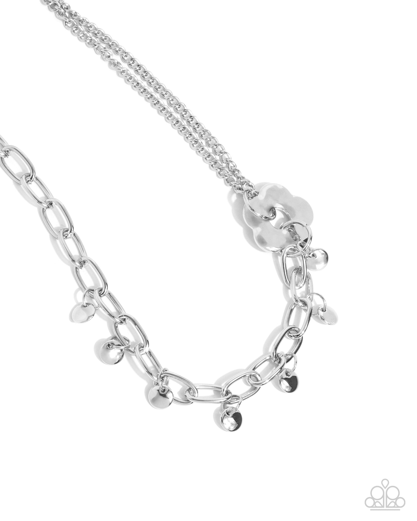 Magic Merger - Silver Necklace