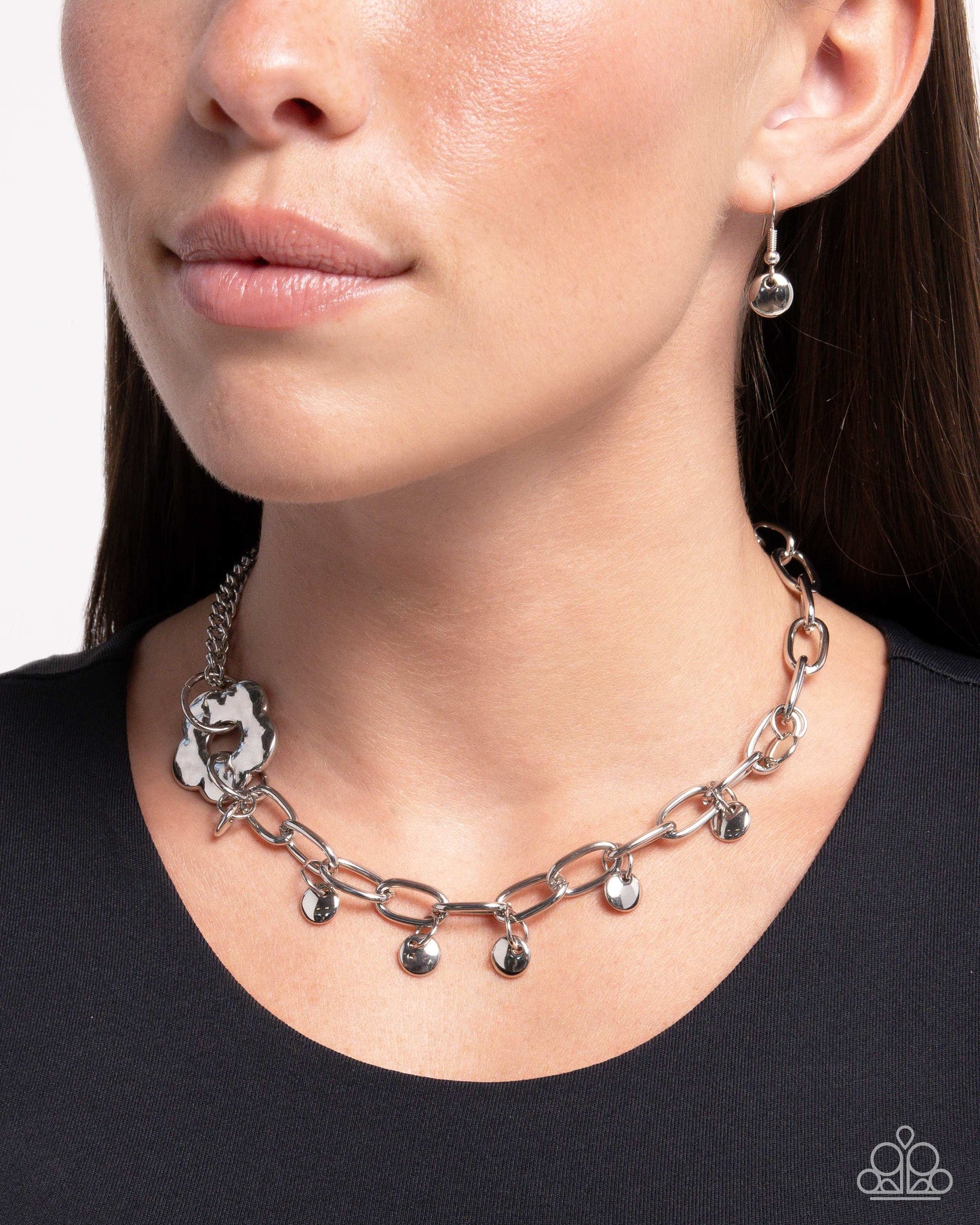 Magic Merger - Silver Necklace