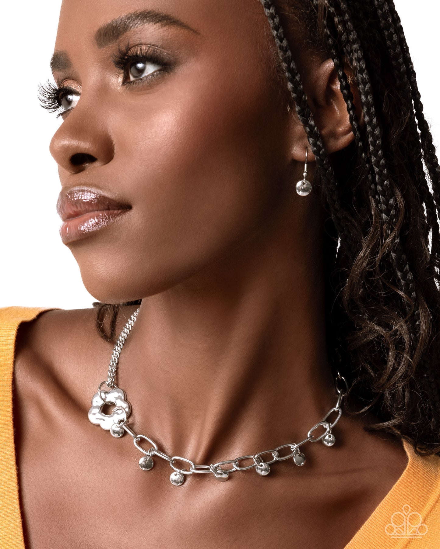 Magic Merger - Silver Necklace