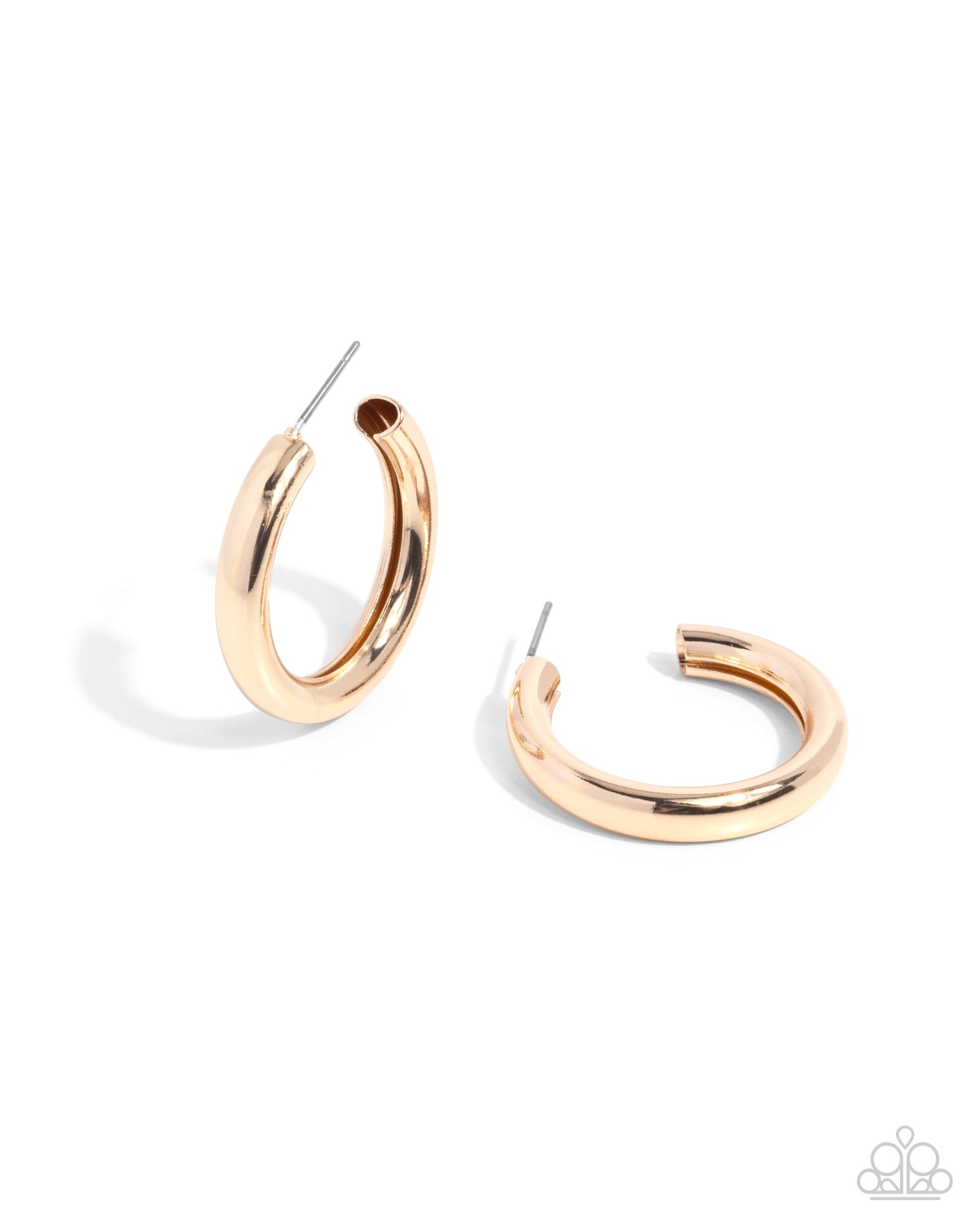Second Sight - Gold Hoop Earring
