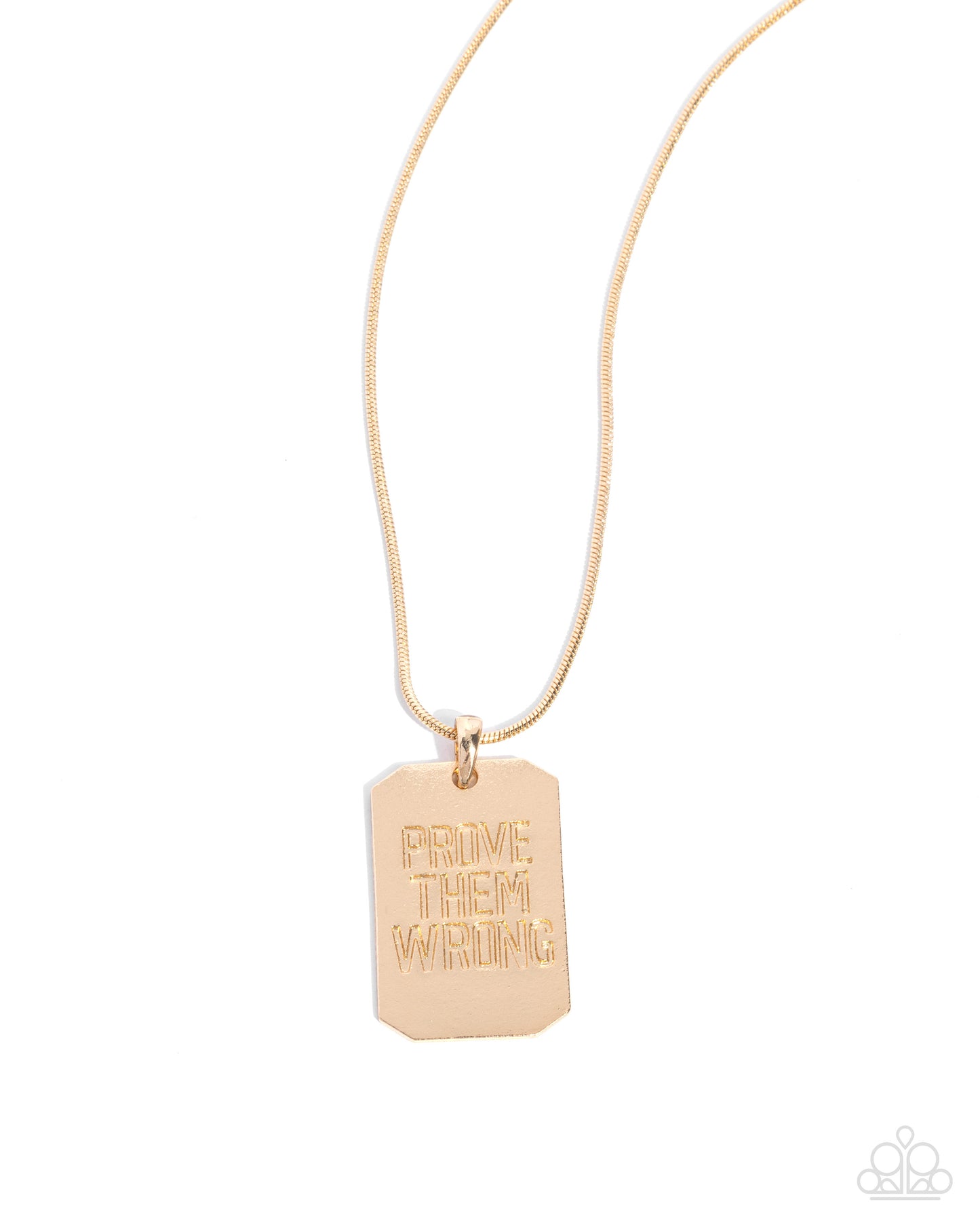Prove Them Wrong - Gold Urban Necklace