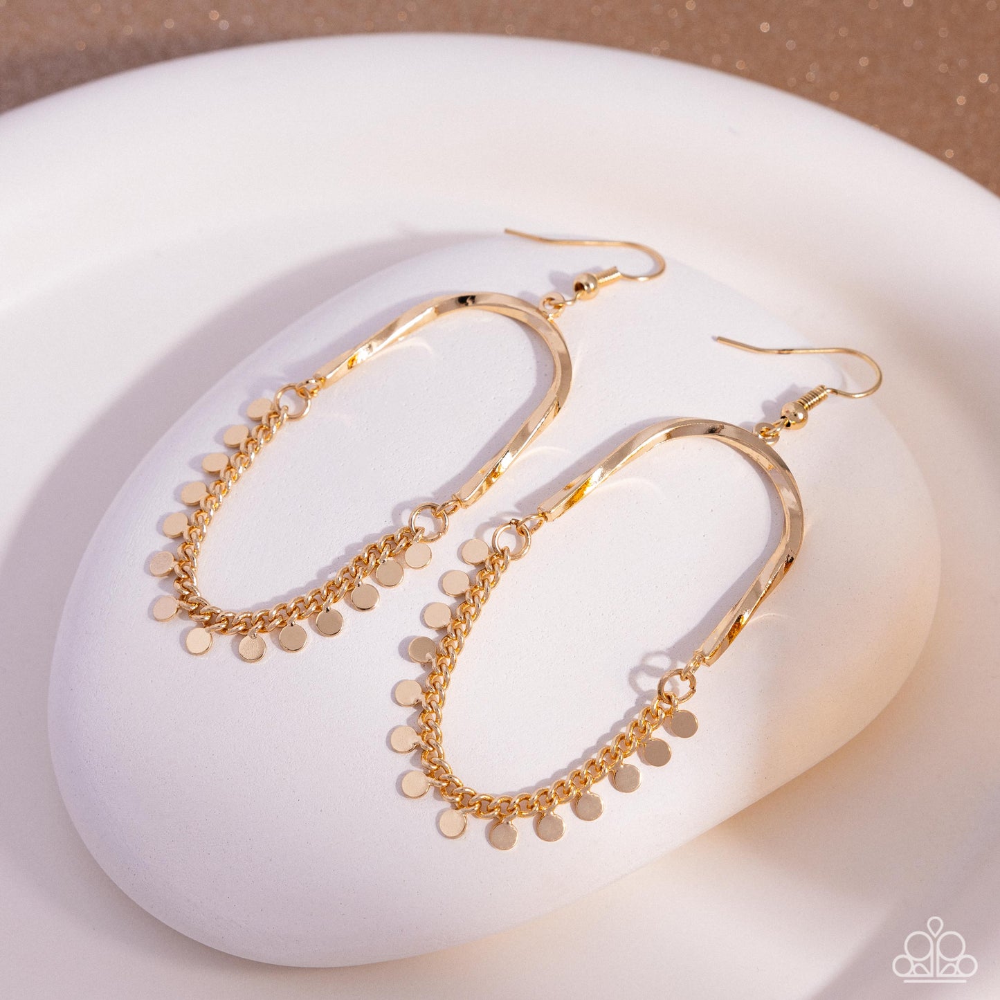 Forever Fringe - Gold Earring