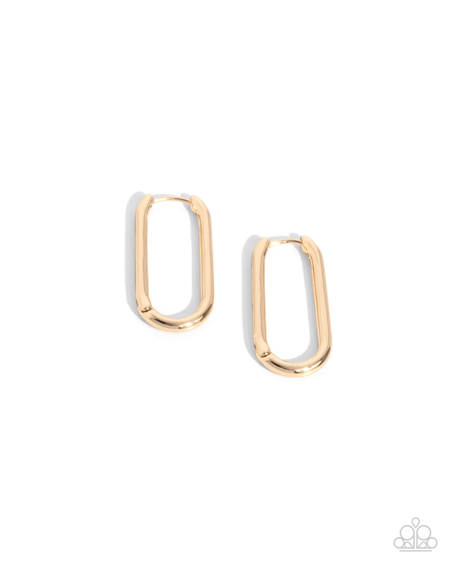 Paramount Paperclips - Gold Hoop Earring