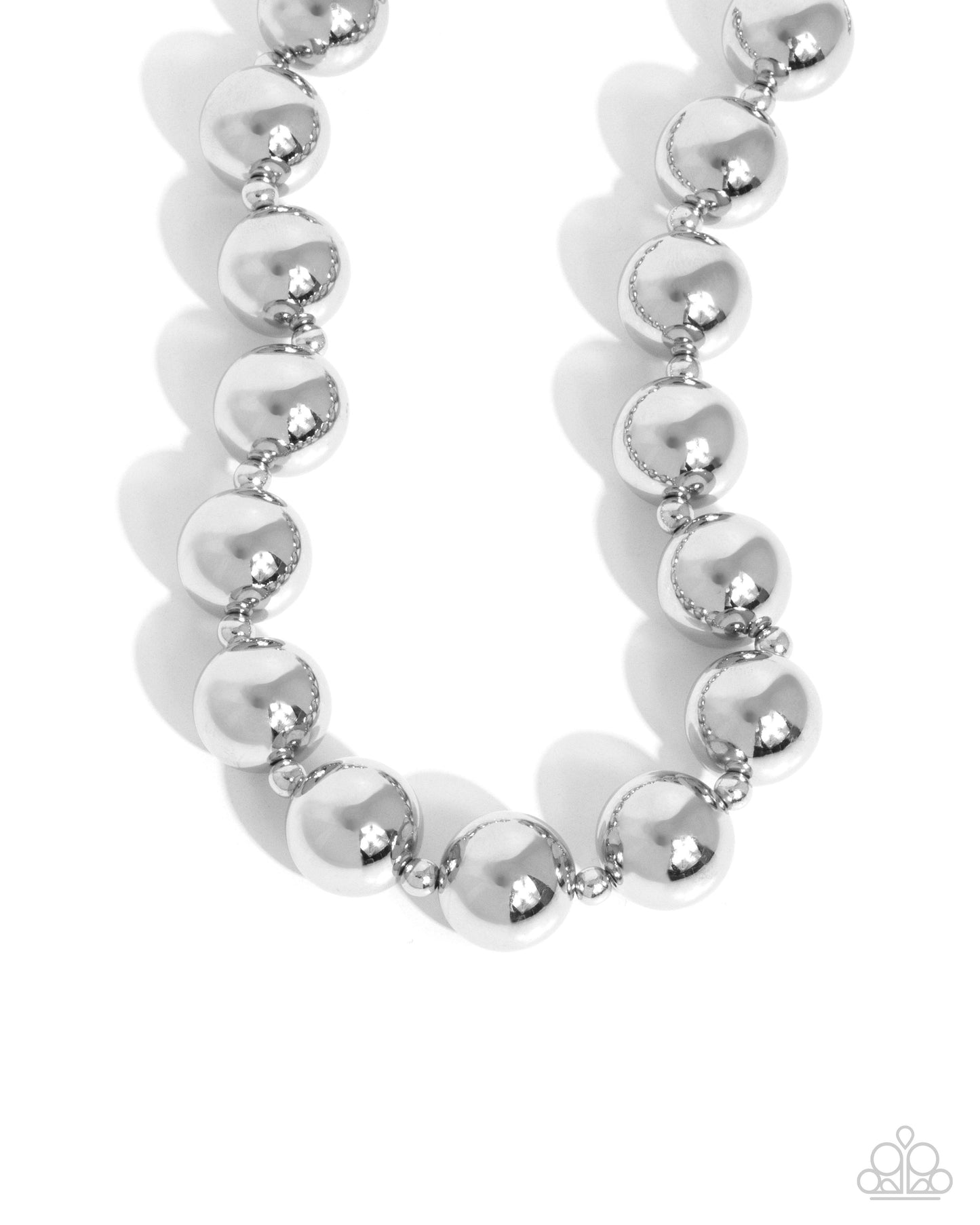 Flattery Will Get You Everywhere - Silver Necklace