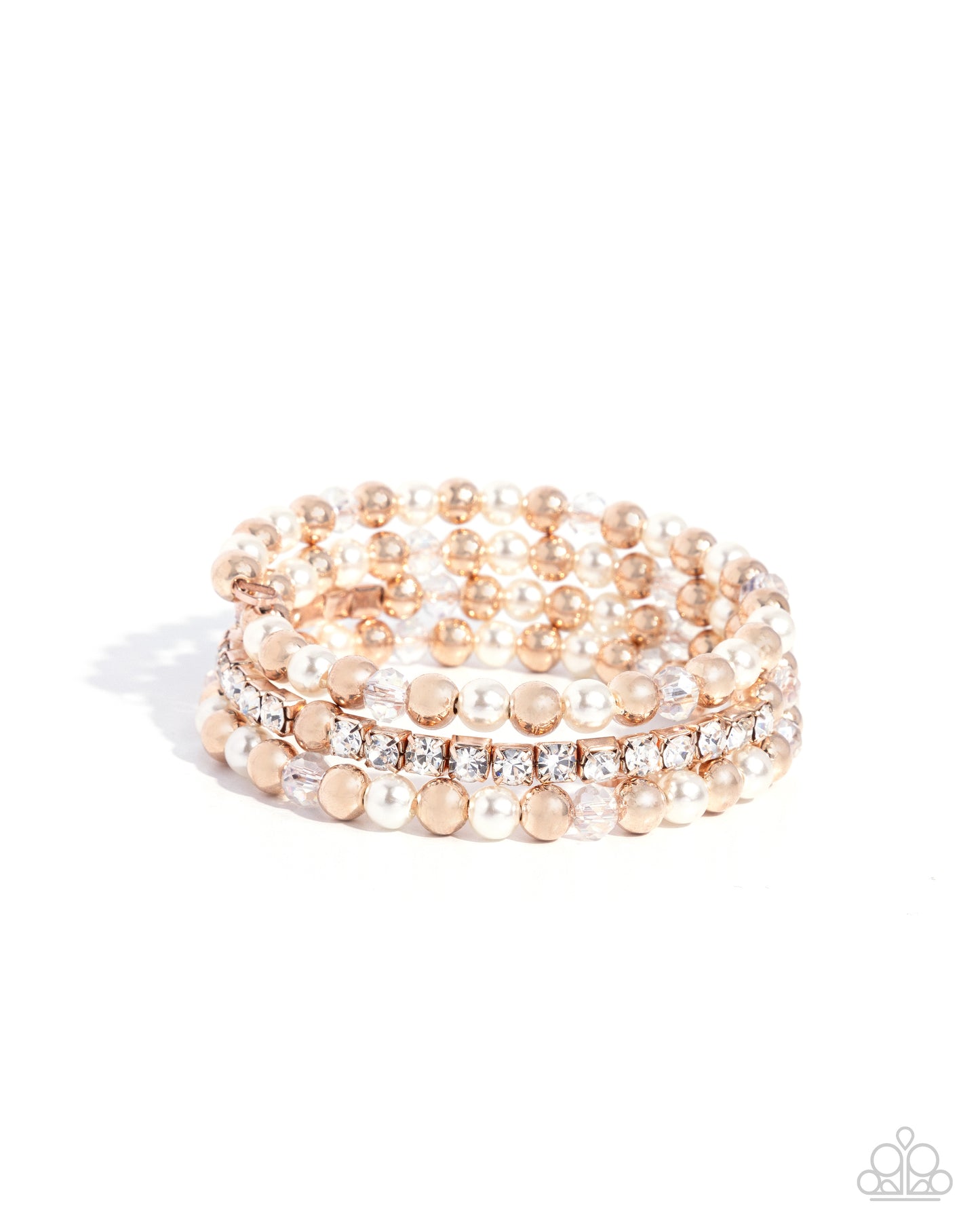 Serene Stack - Rose Gold Coil Bracelet