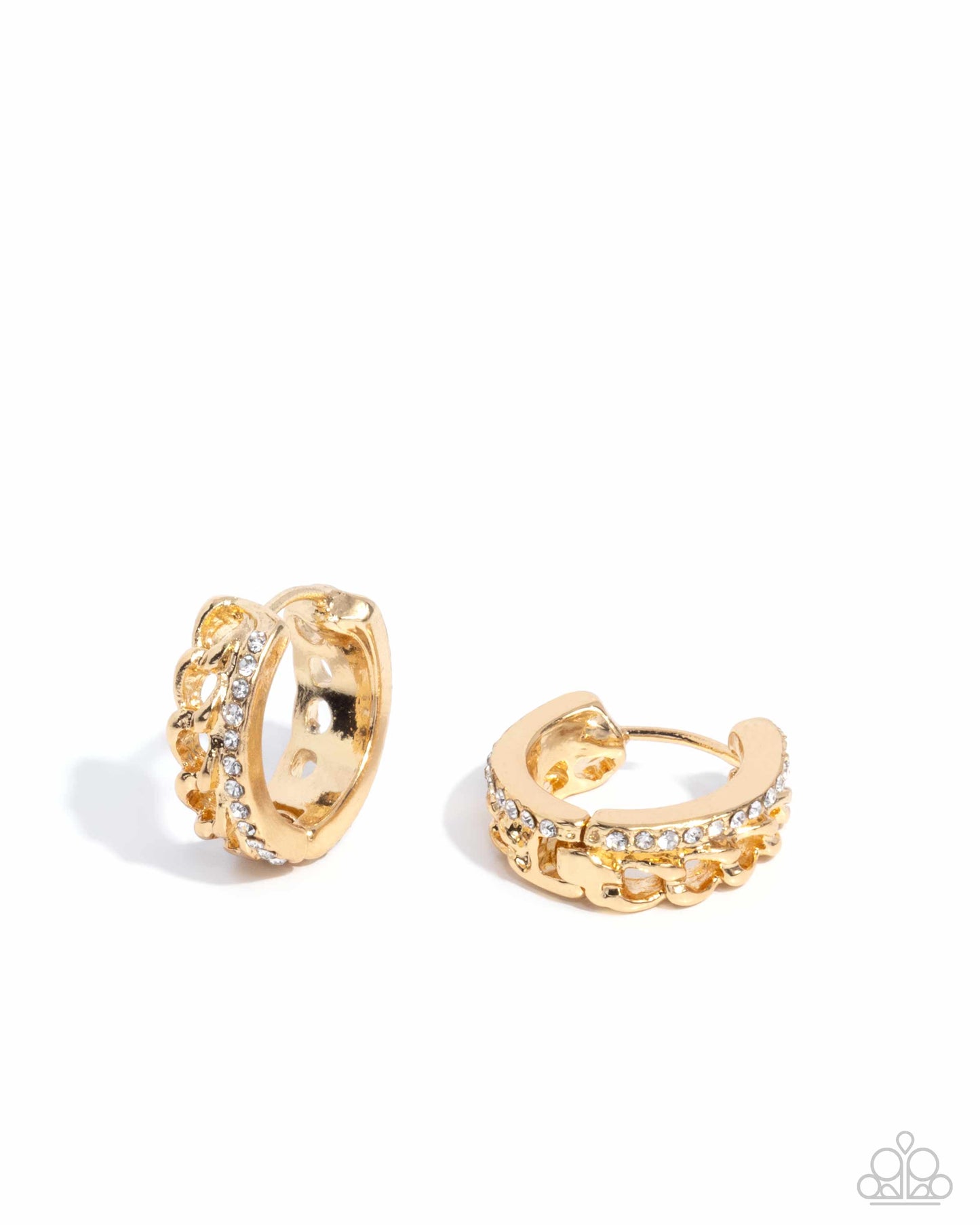 Lethal Layers - Gold Hoop Earring