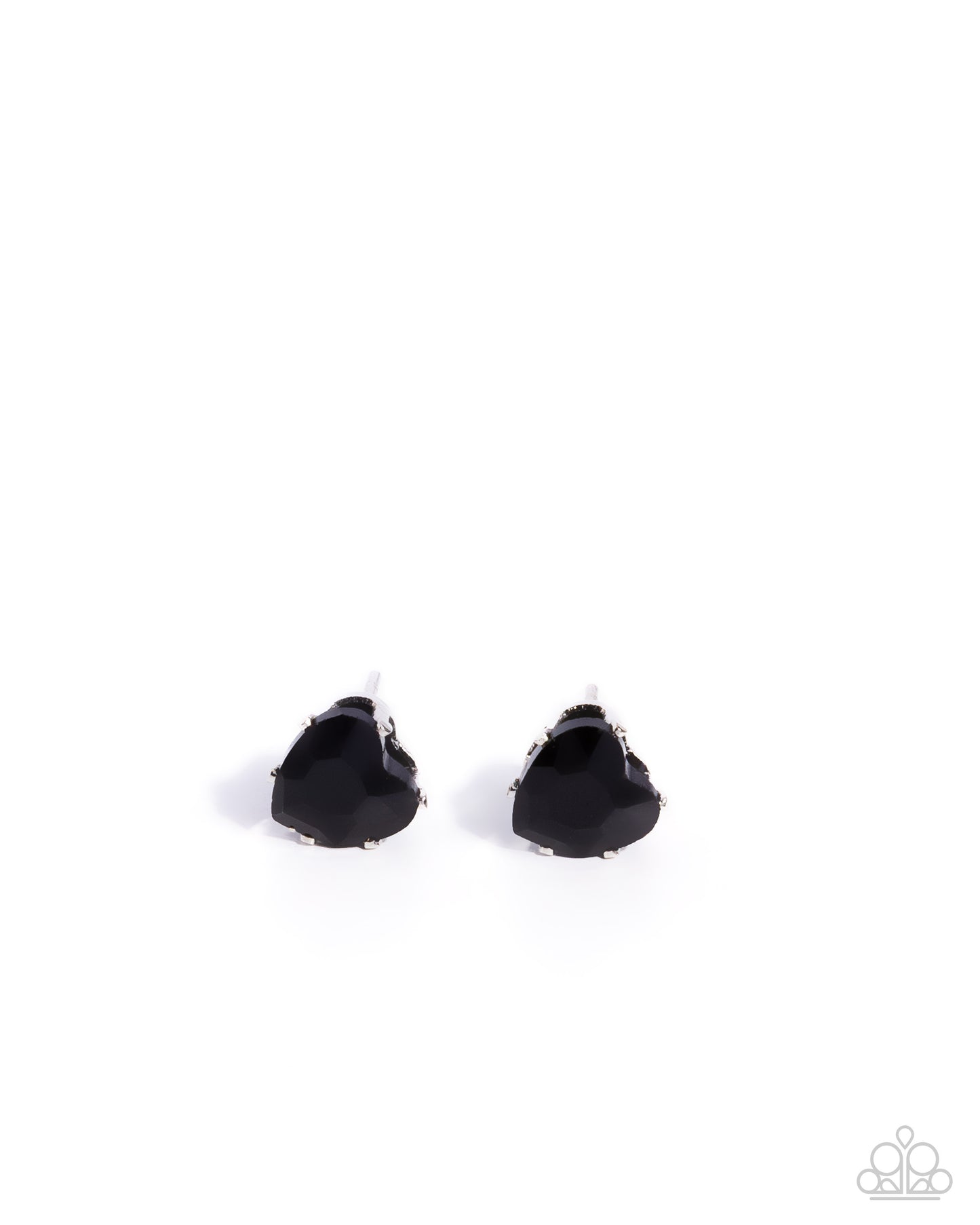 Sweetheart Stunner - Black Earring