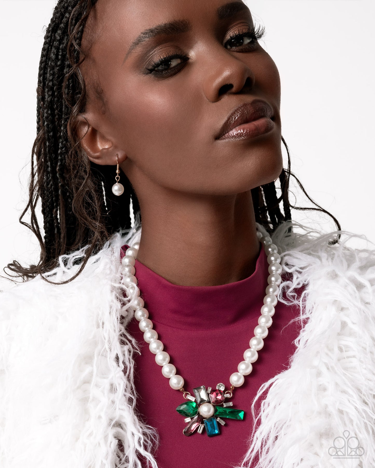 Prismatic Potential - Green Necklace