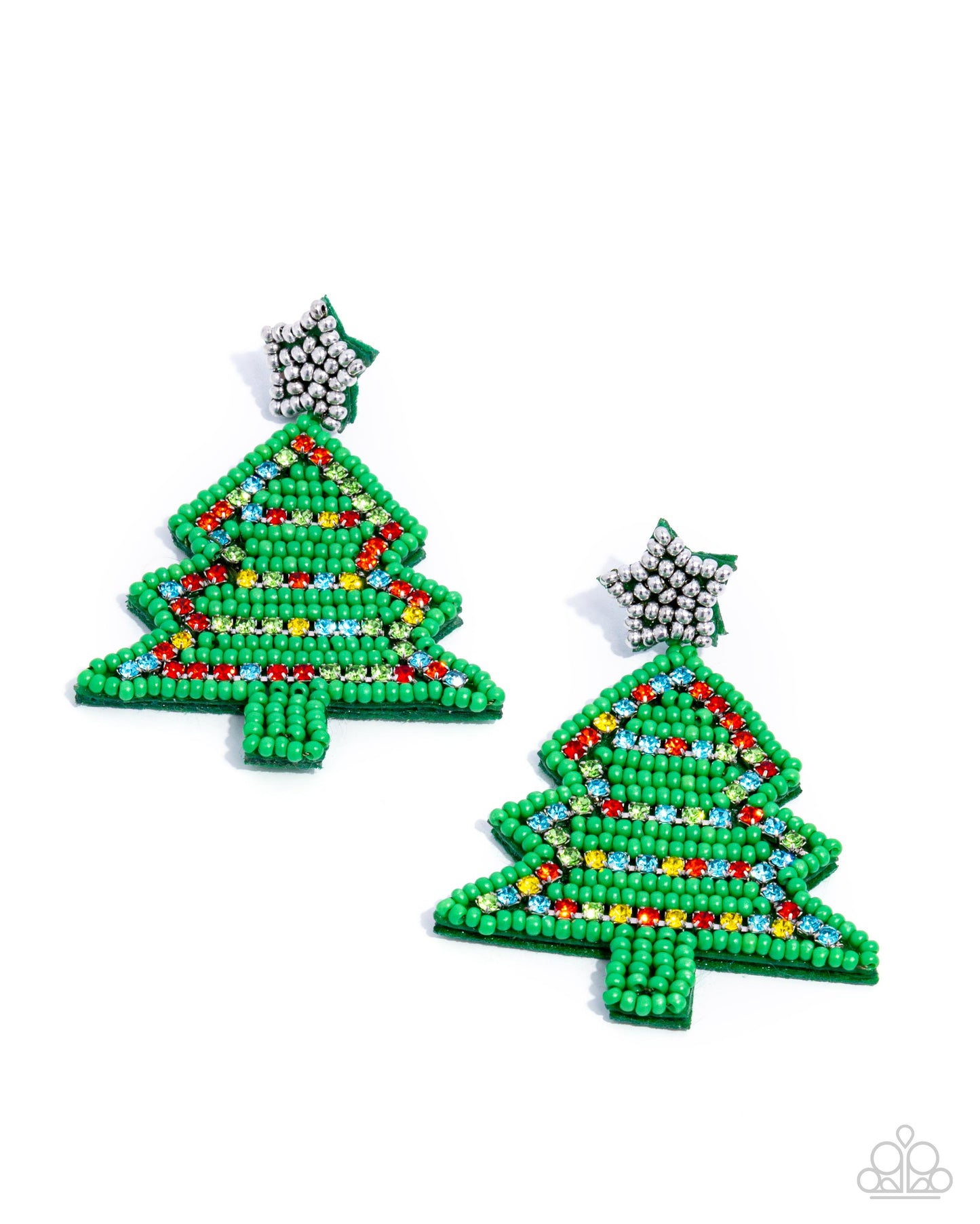 Tannenbaum Tapestry - Multi Xmas Earring