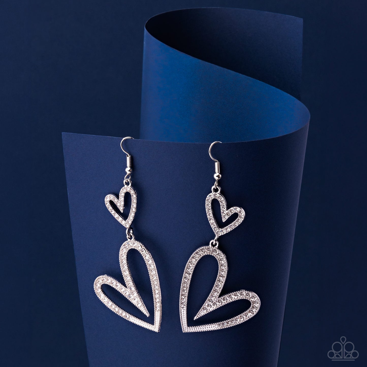 Power Couple - White Earring