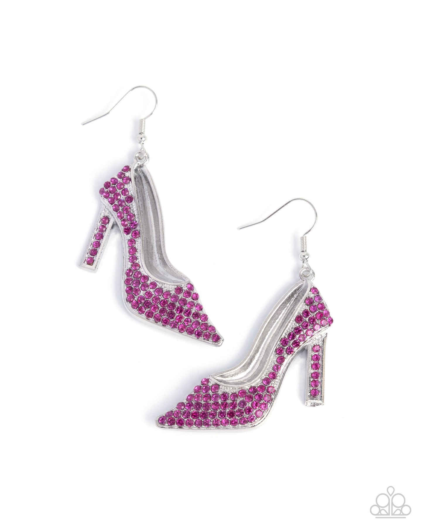 Wedding Shoes - Pink Earring