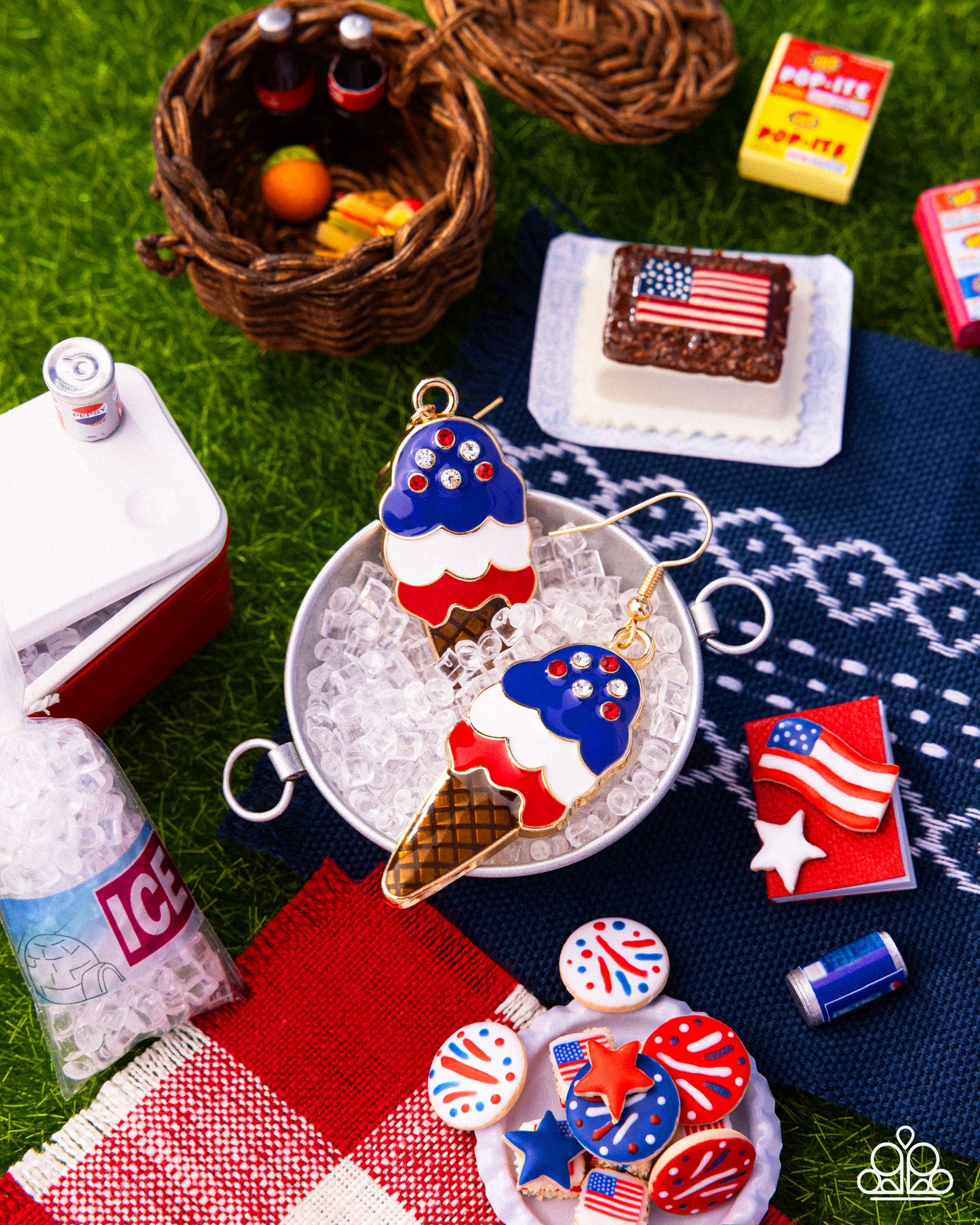 Imaginative Ice Cream - Multi Earring