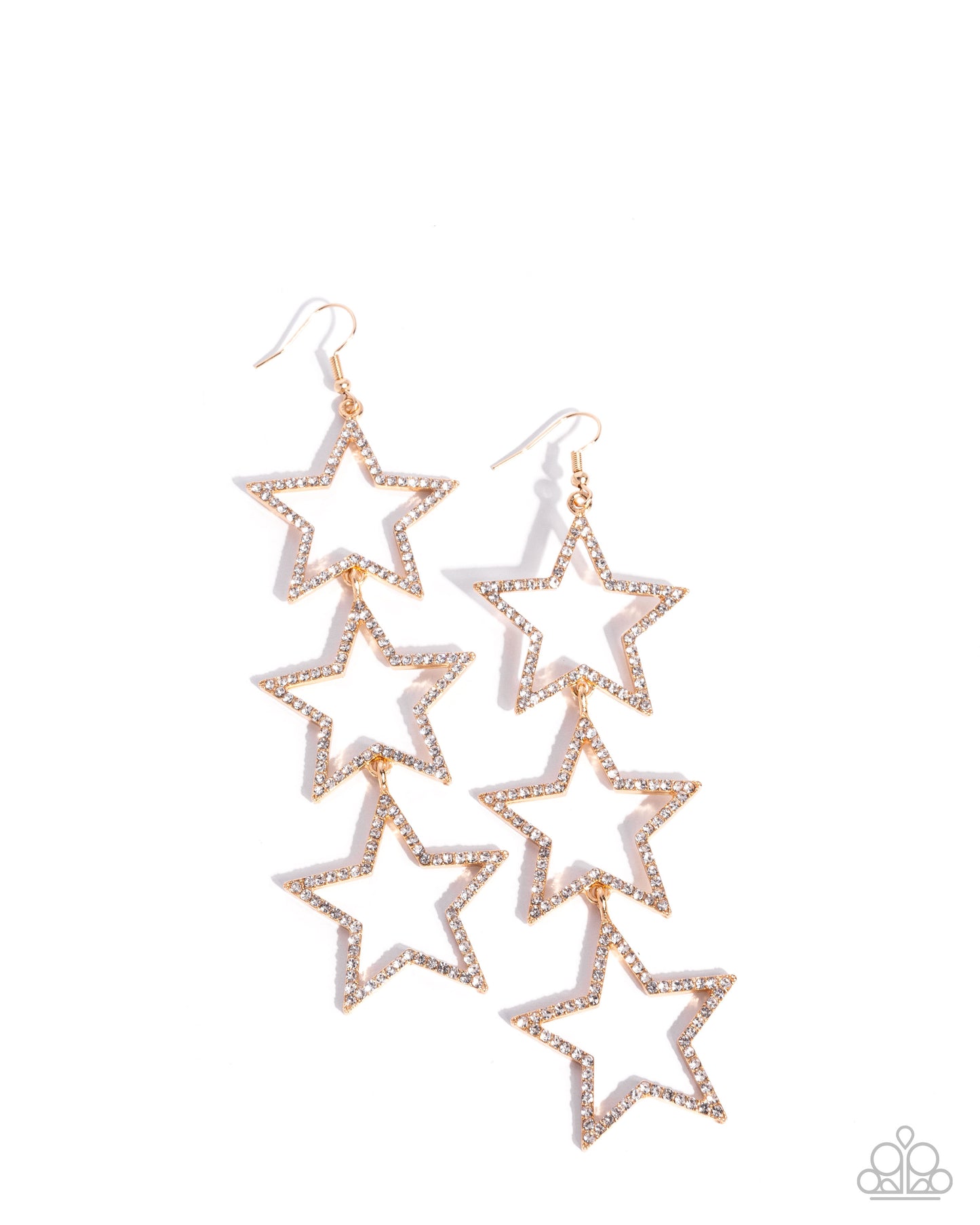 Star-Crossed Success - Gold Earring