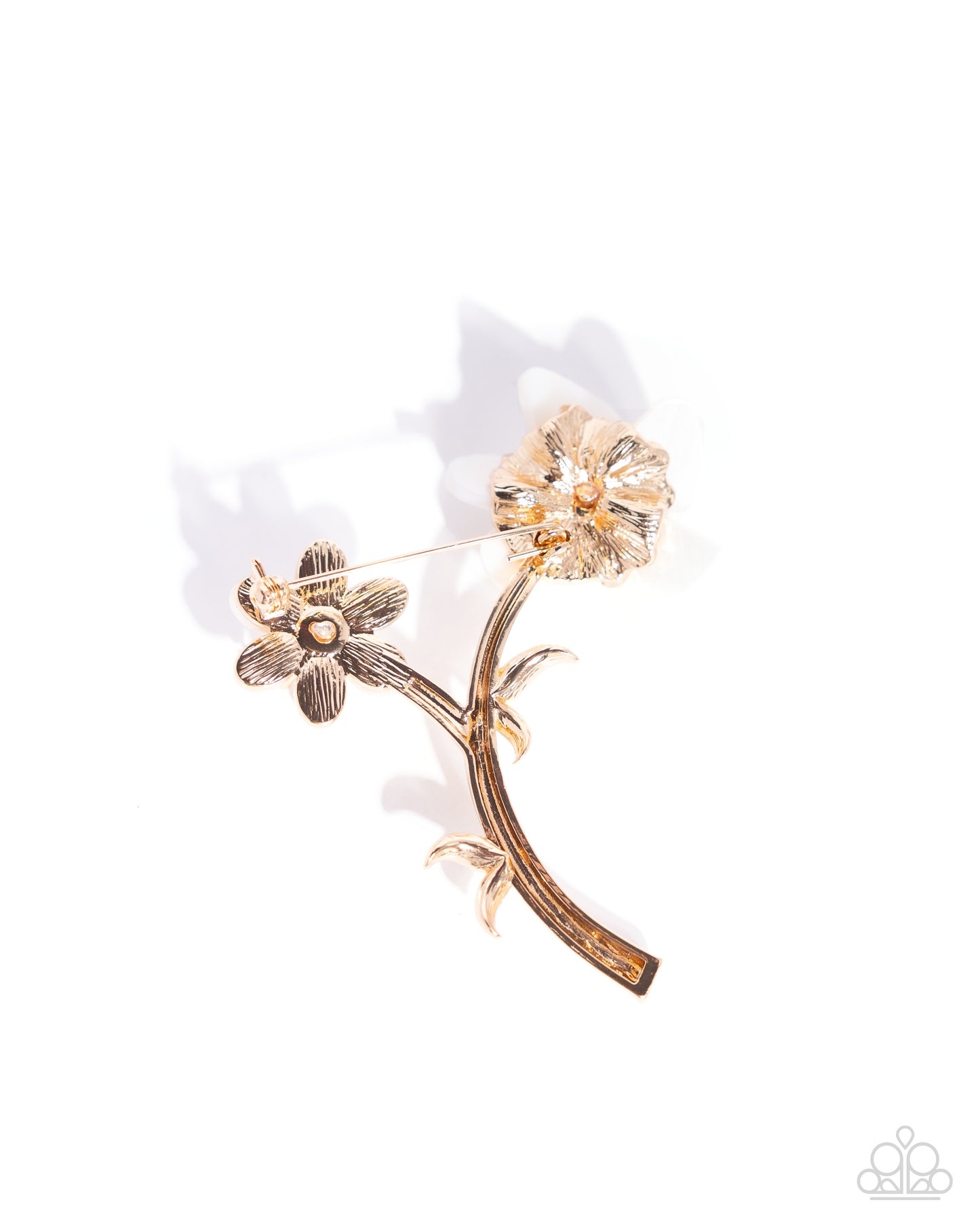 Blooming Boutonniere - Gold Brooch