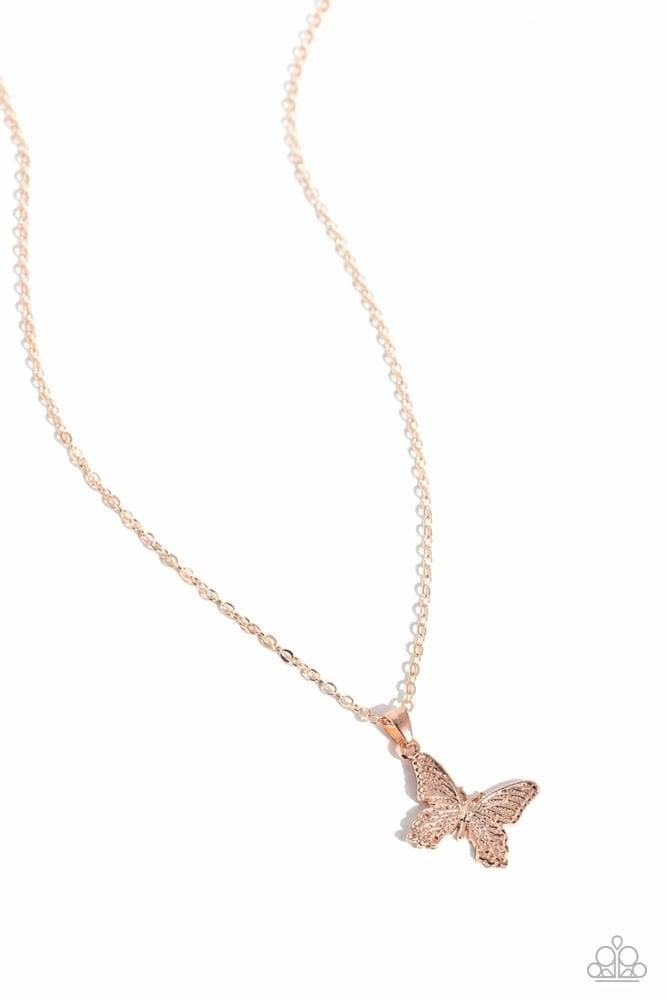 Midair Magic - Rose Gold Necklace
