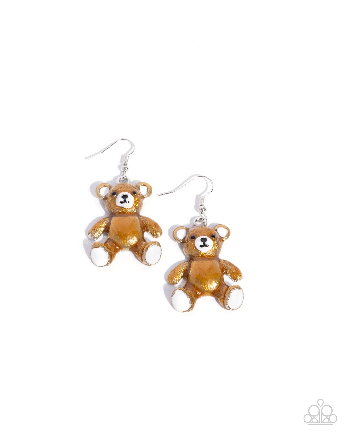 Teddy Trinket - Brown Earring