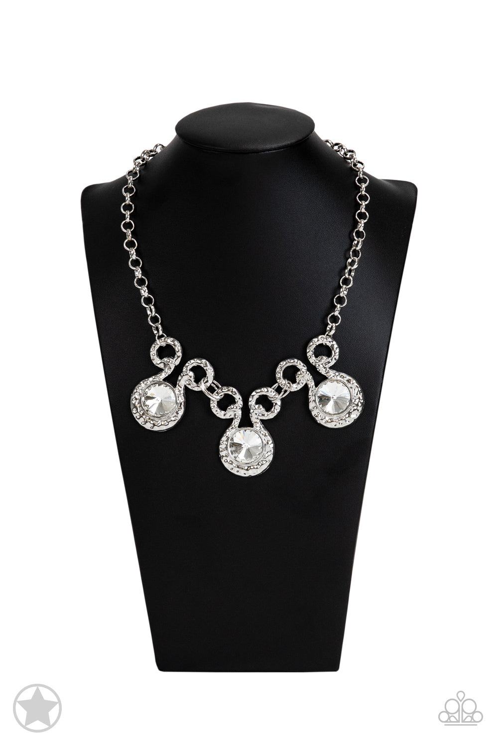 Hypnotized - Silver Blockbuster Necklace