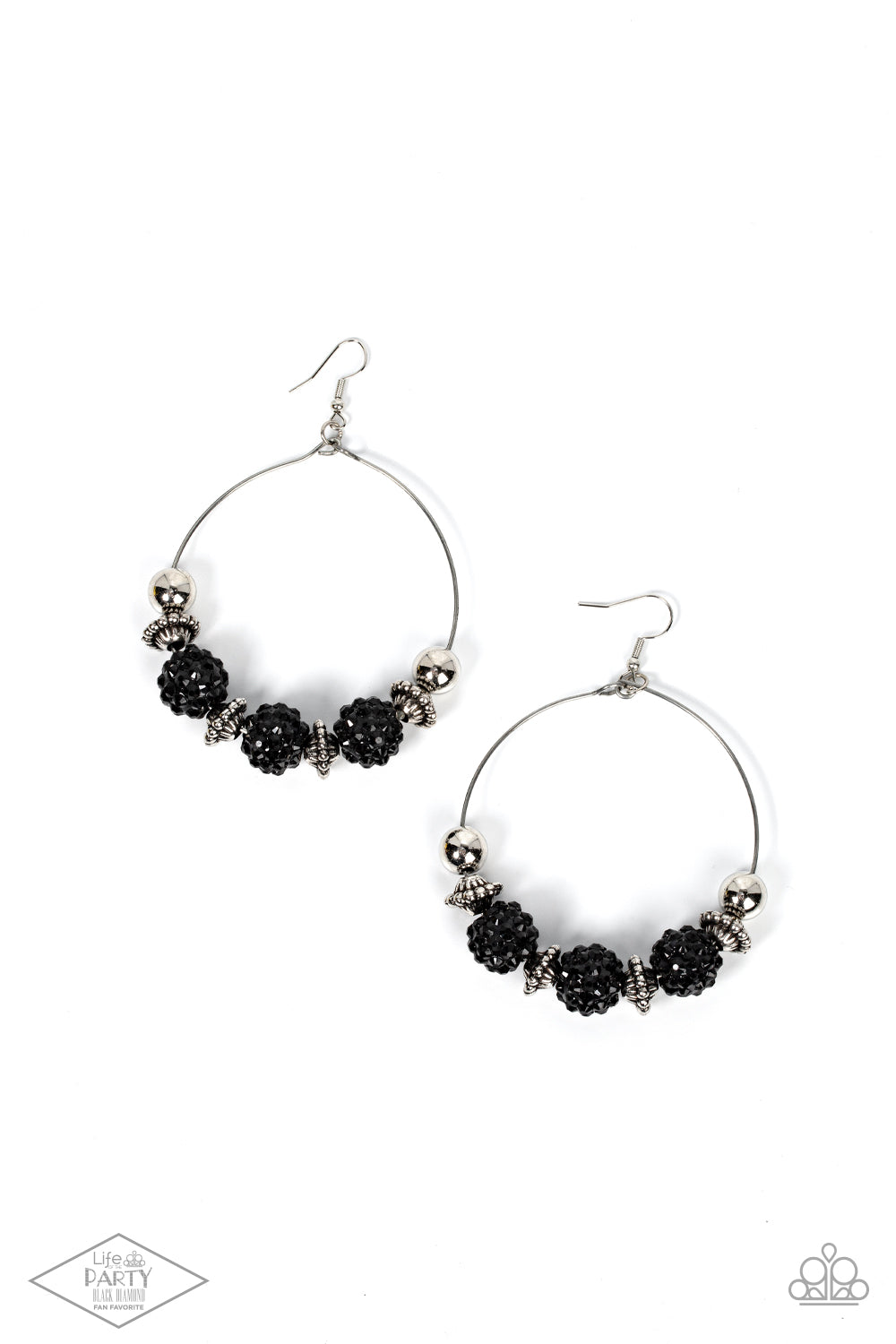 I Can Take a Compliment - Black Earring (LOP)