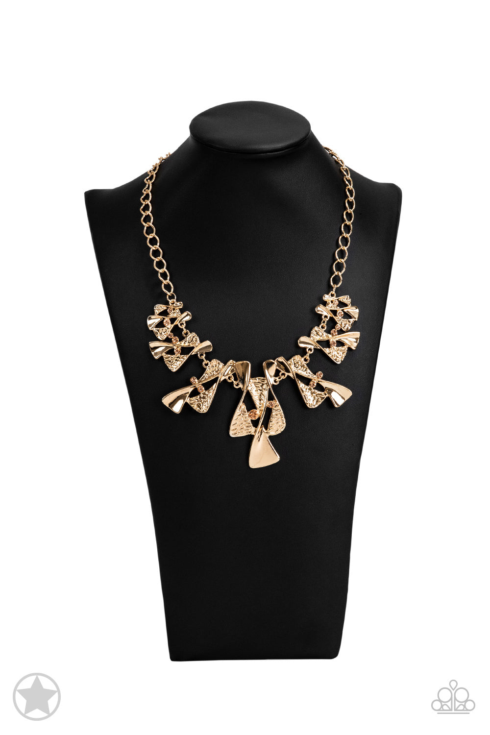 The Sands of Time - Gold Blockbuster Necklace