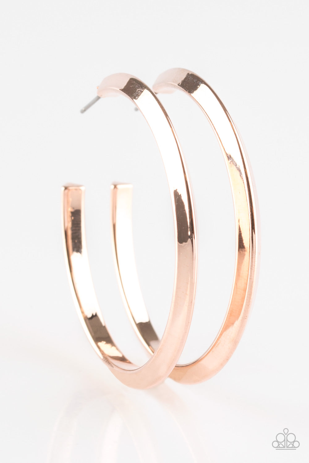 Some Like It HAUTE - Rose Gold Hoop Earring