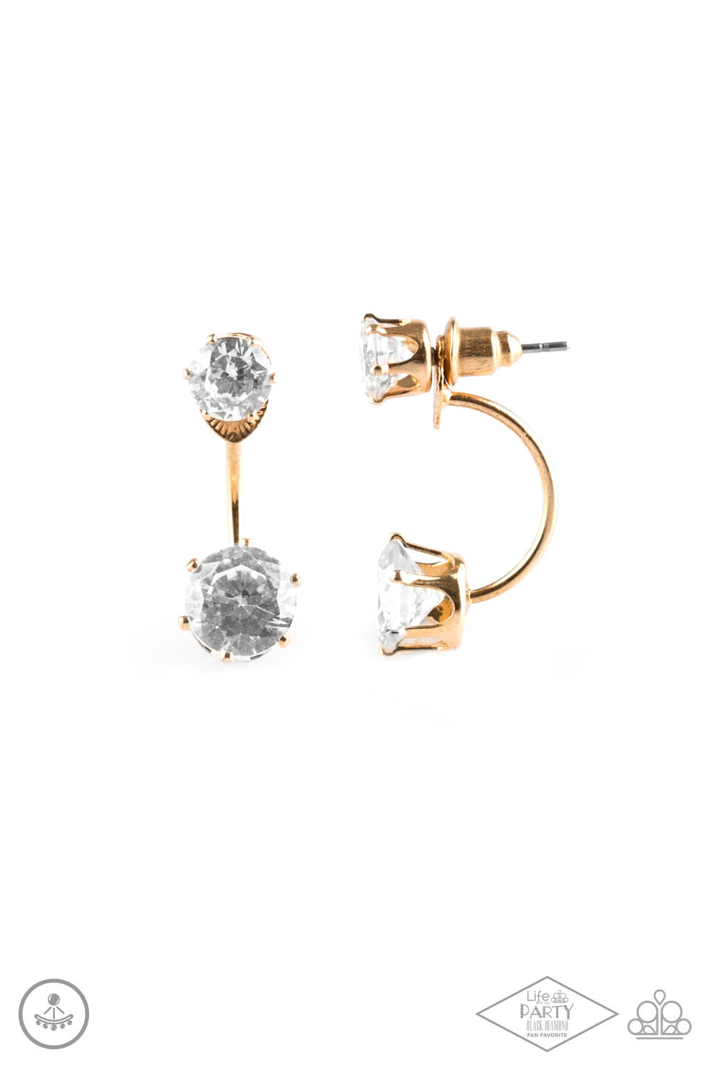 Starlet Squad - Gold Ear Jacket Earring (LOP)