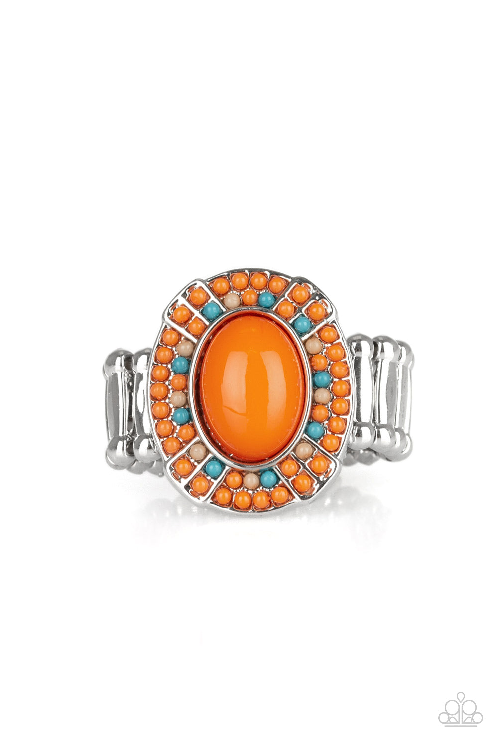 Colorfully Rustic - Orange Ring