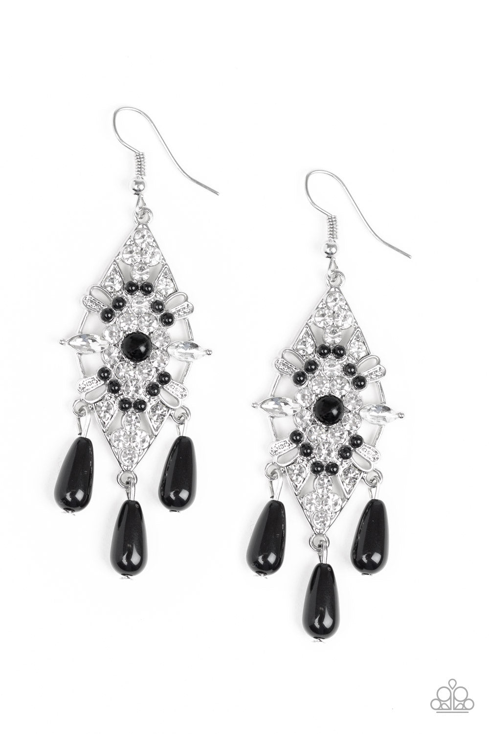 Majestic Mood - Black Earring