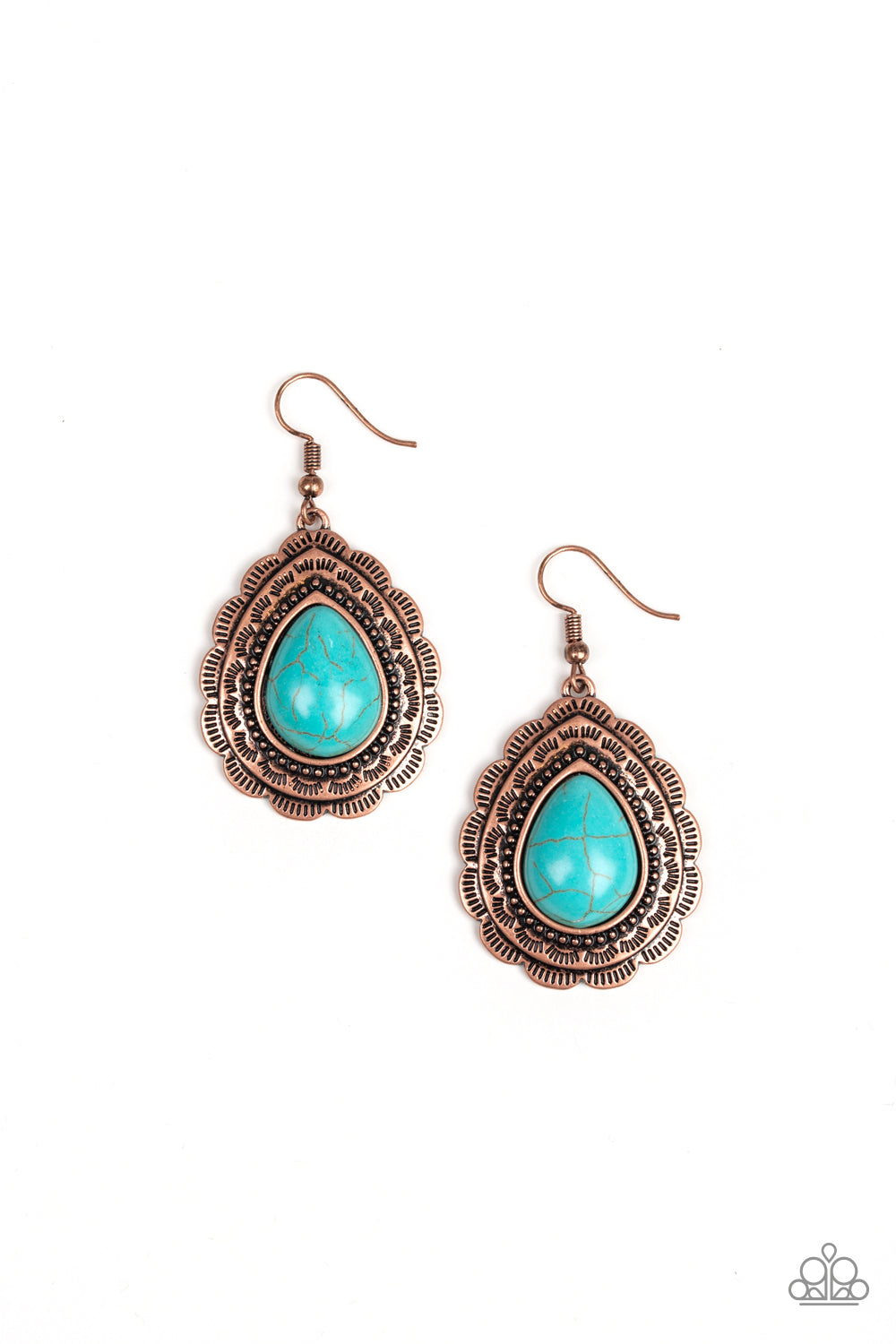 Mountain Mover - Copper Earring