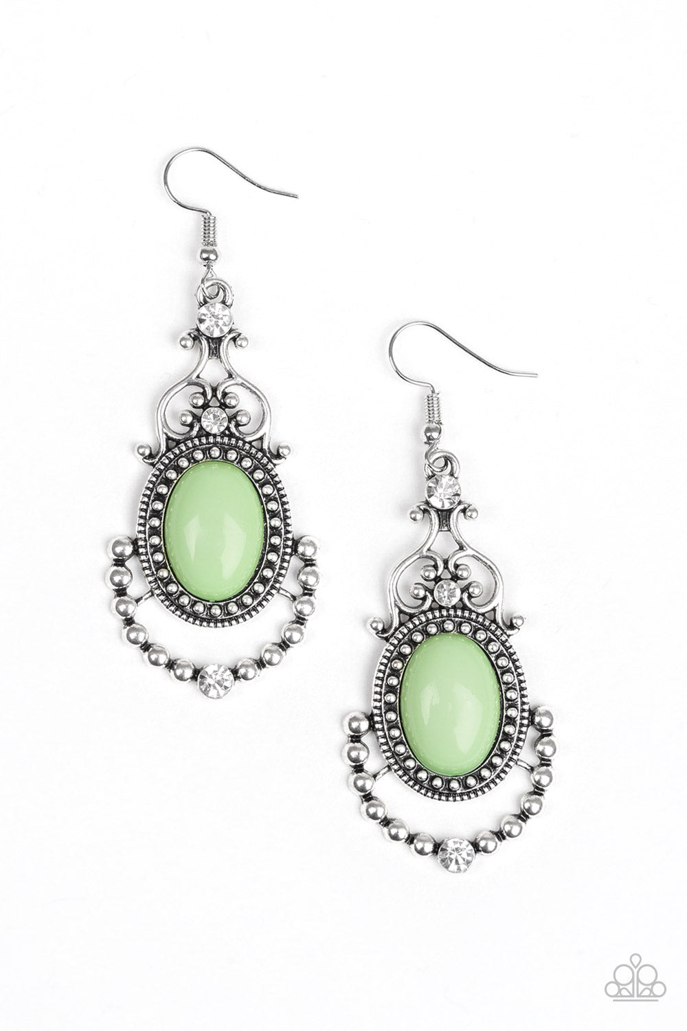 CAMEO and Juliet - Green Earring