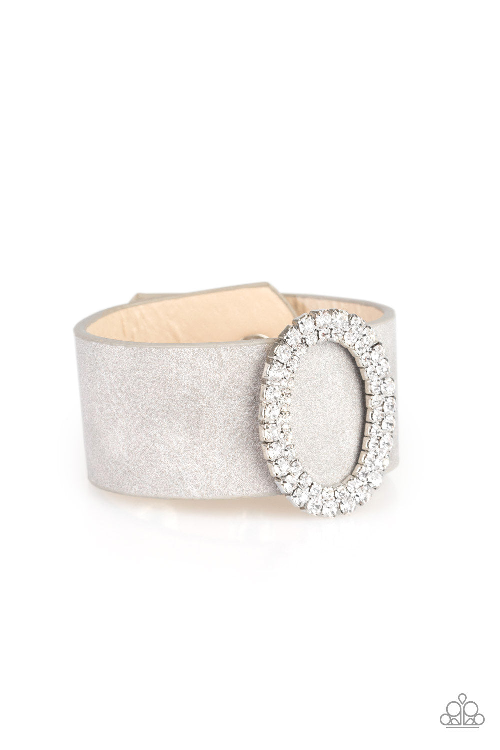 Center Stage Starlet - Silver Urban Bracelet