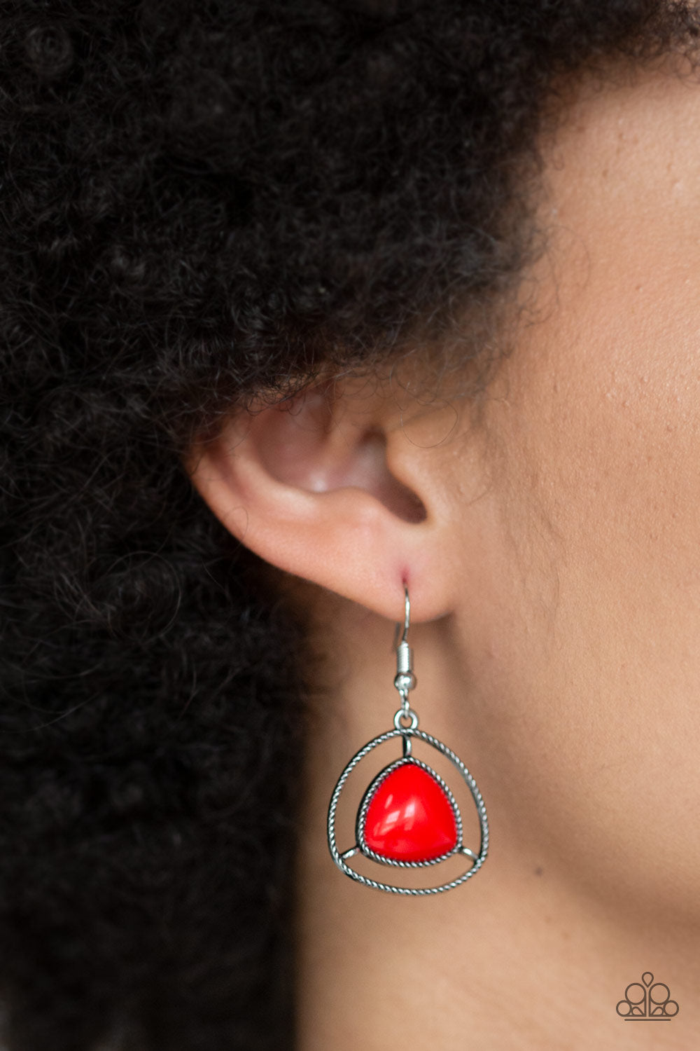 Make A Point - Red Necklace