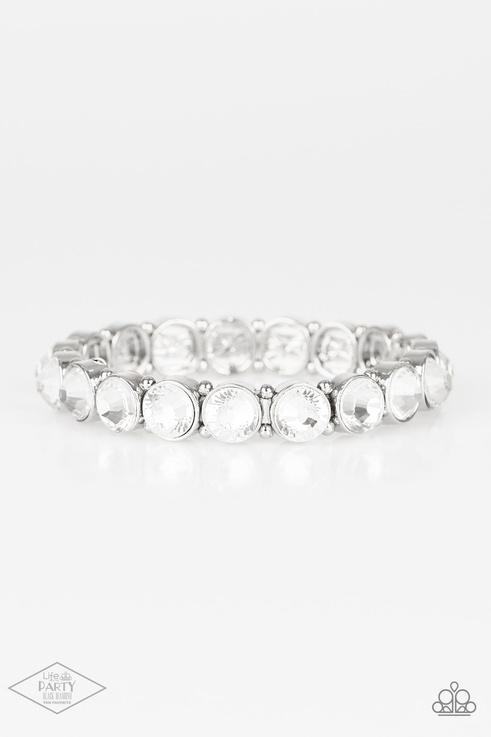 Sugar-Coated Sparkle - White Bracelet (LOP)