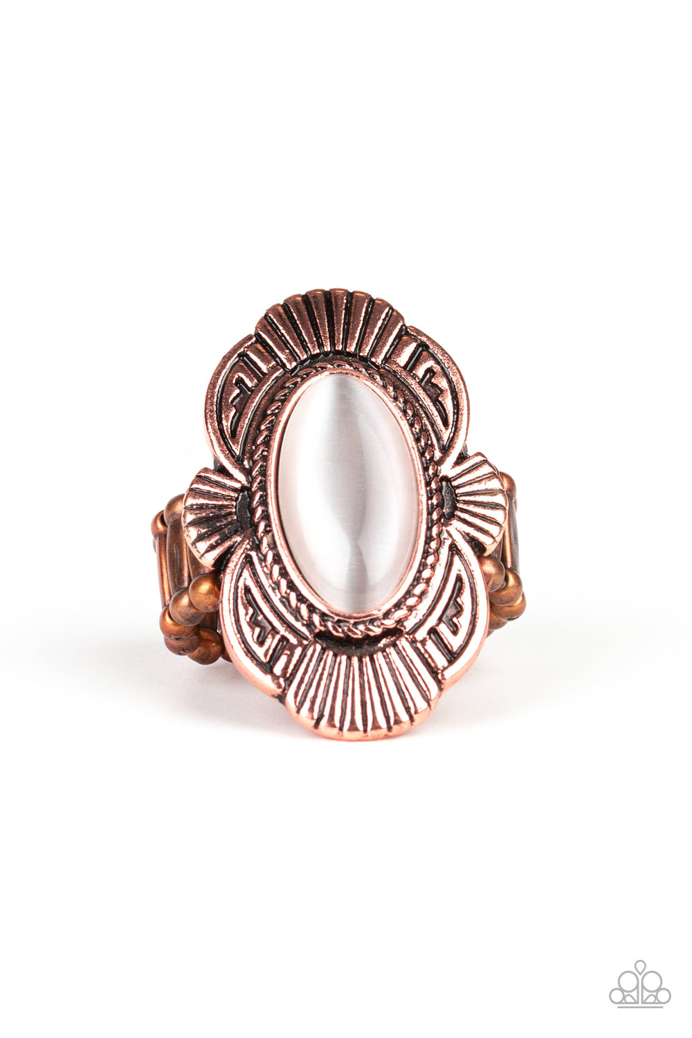 Oceanside Oracle - Copper Ring (TRAY)