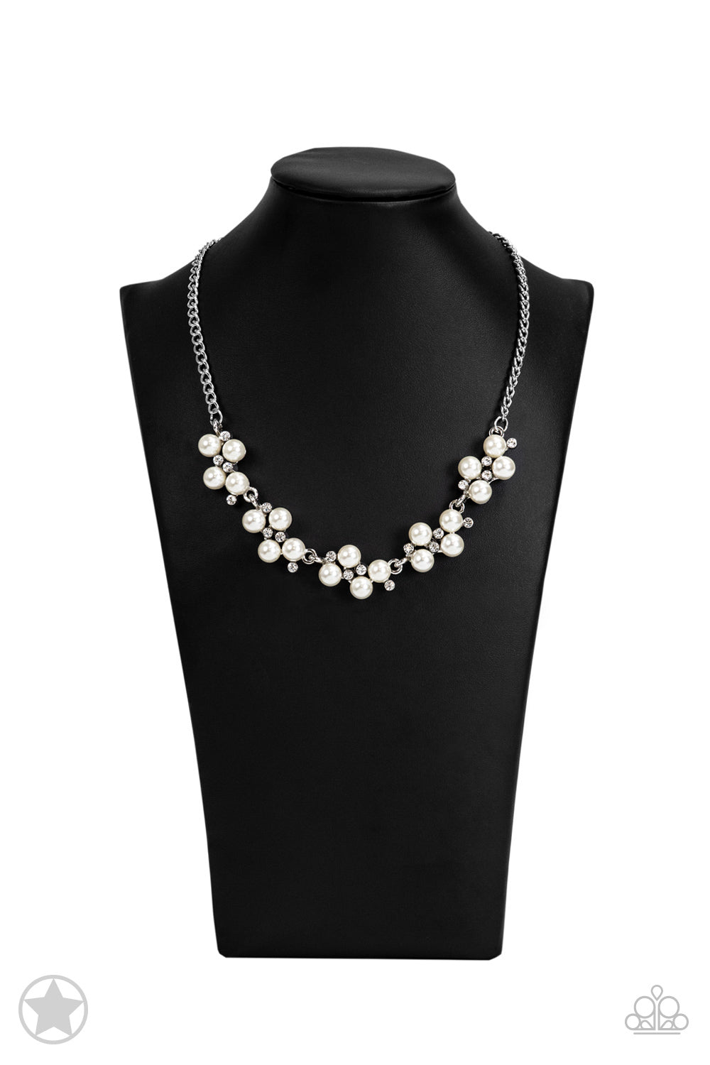 Love Story - White Blockbuster Necklace