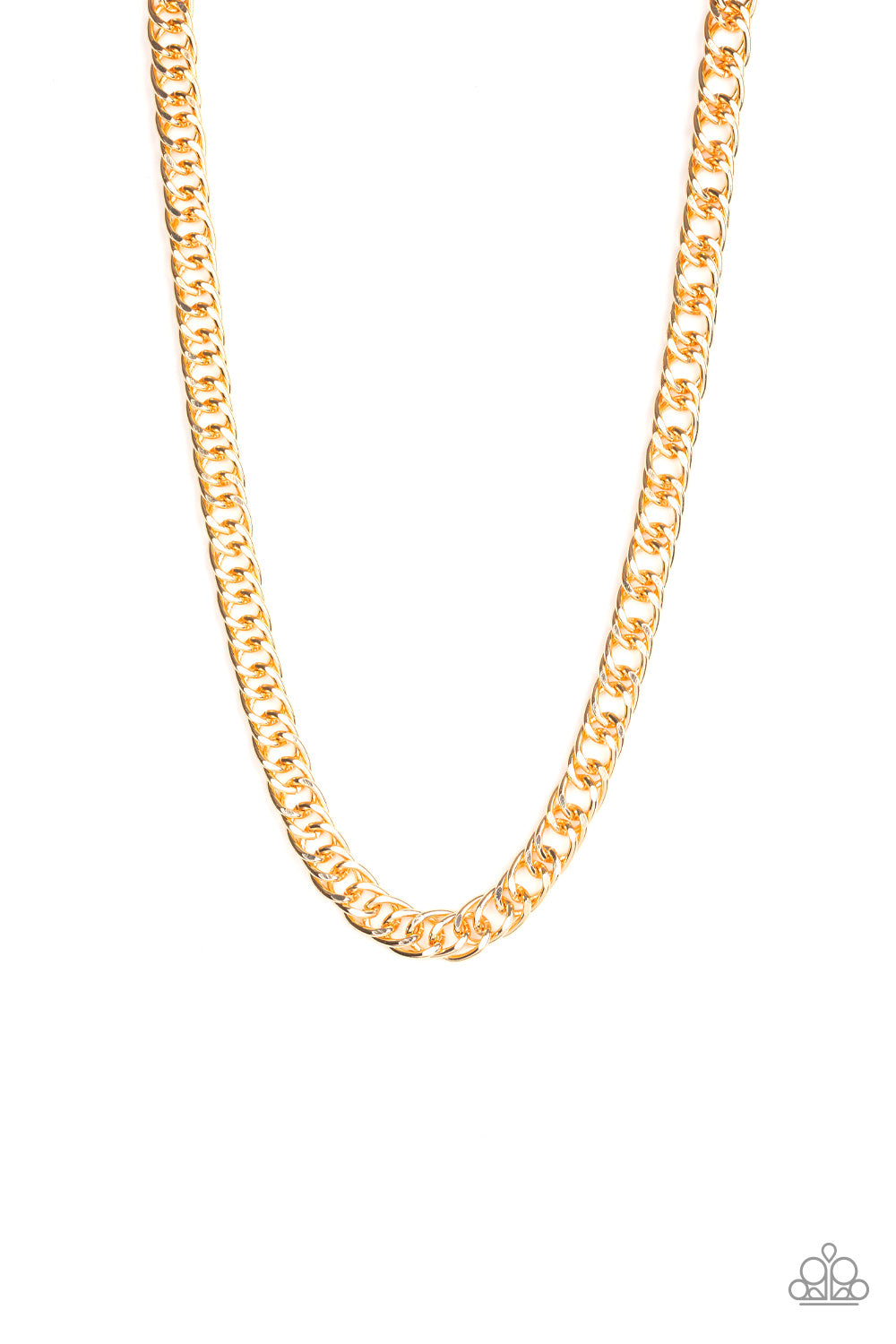 Omega - Gold Mens Necklace