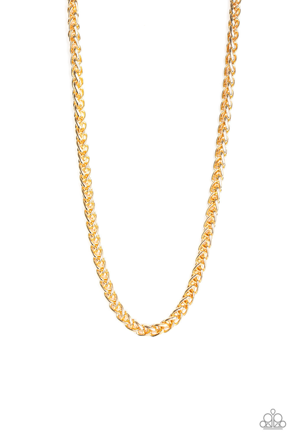 Big Talker - Gold Mens Necklace