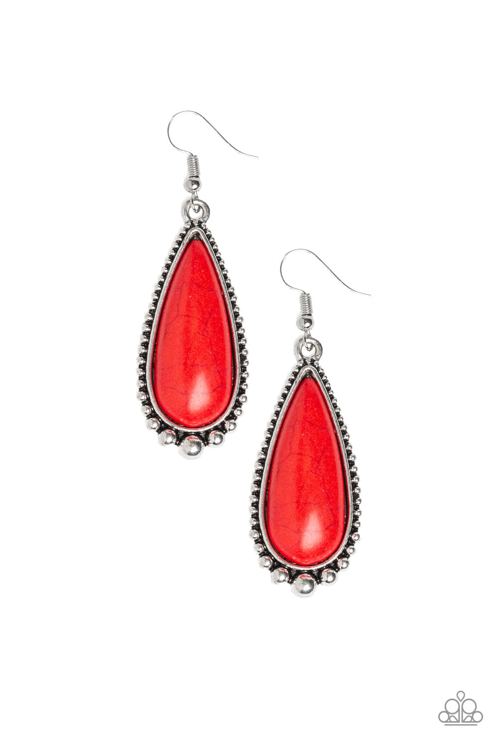 Desert Quench - Red Earring