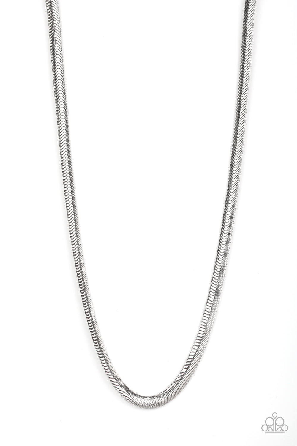 Kingpin - Silver Mens Necklace