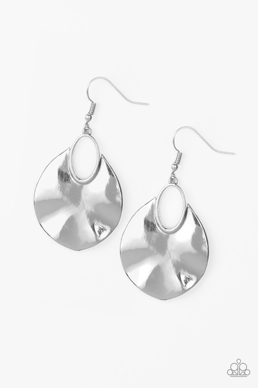 Ruffled Refinery - Silver Earring